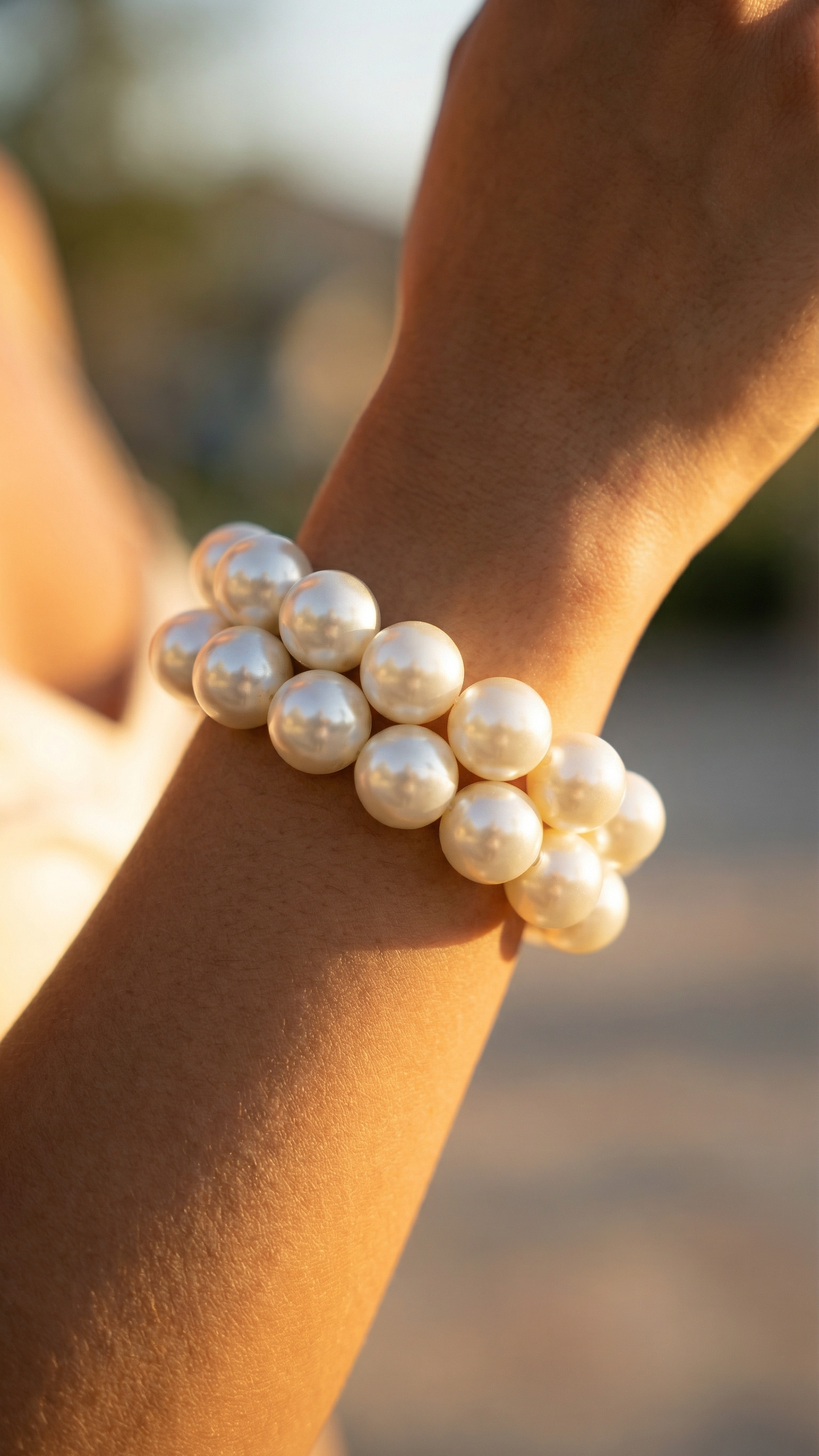 Perlenarmband Pearl Elegance