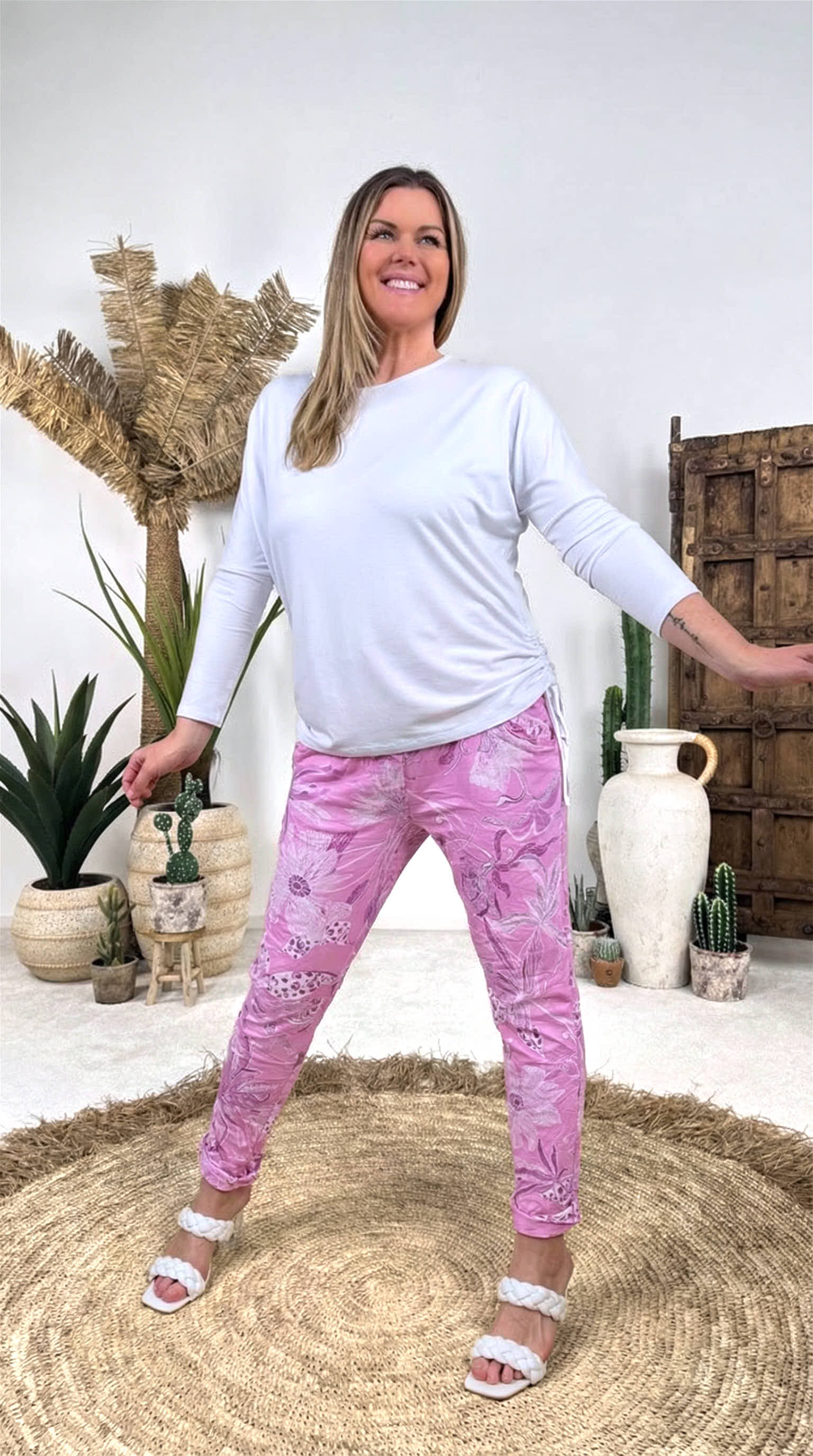 Jogpants Wild Blossom *Rosa*