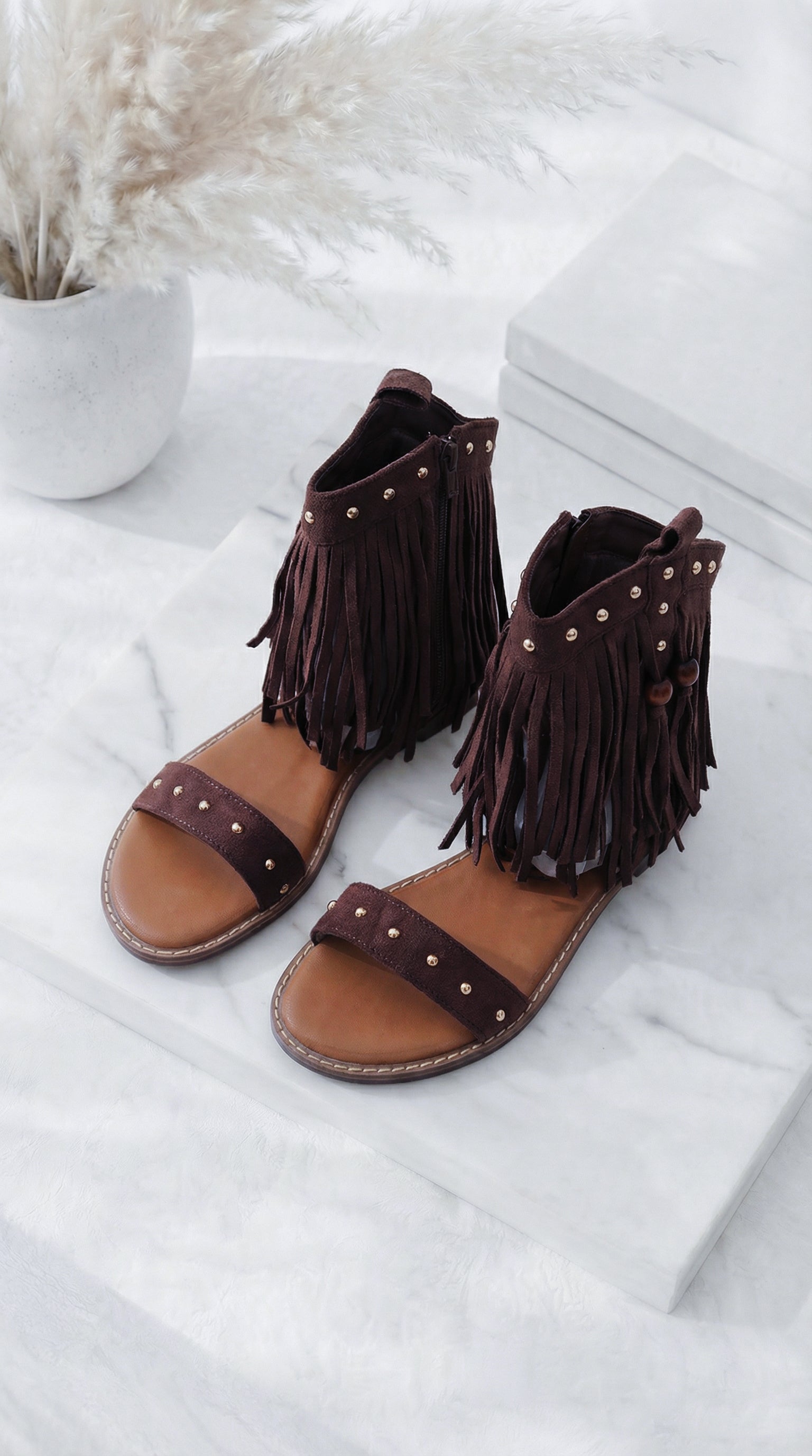 Sandale Queen Sandal *Schoko*