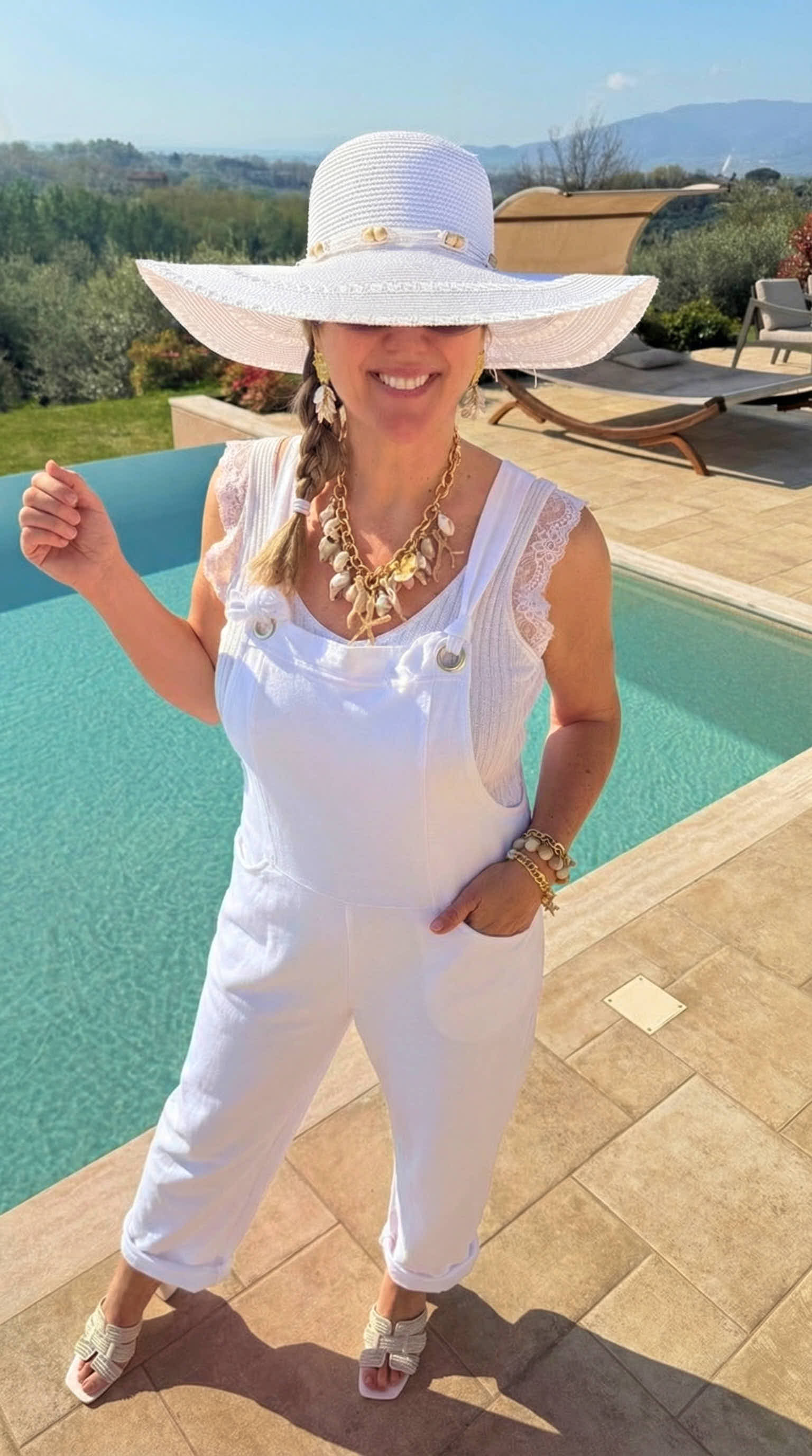 Jumpsuit Bella Summer *Weiß*