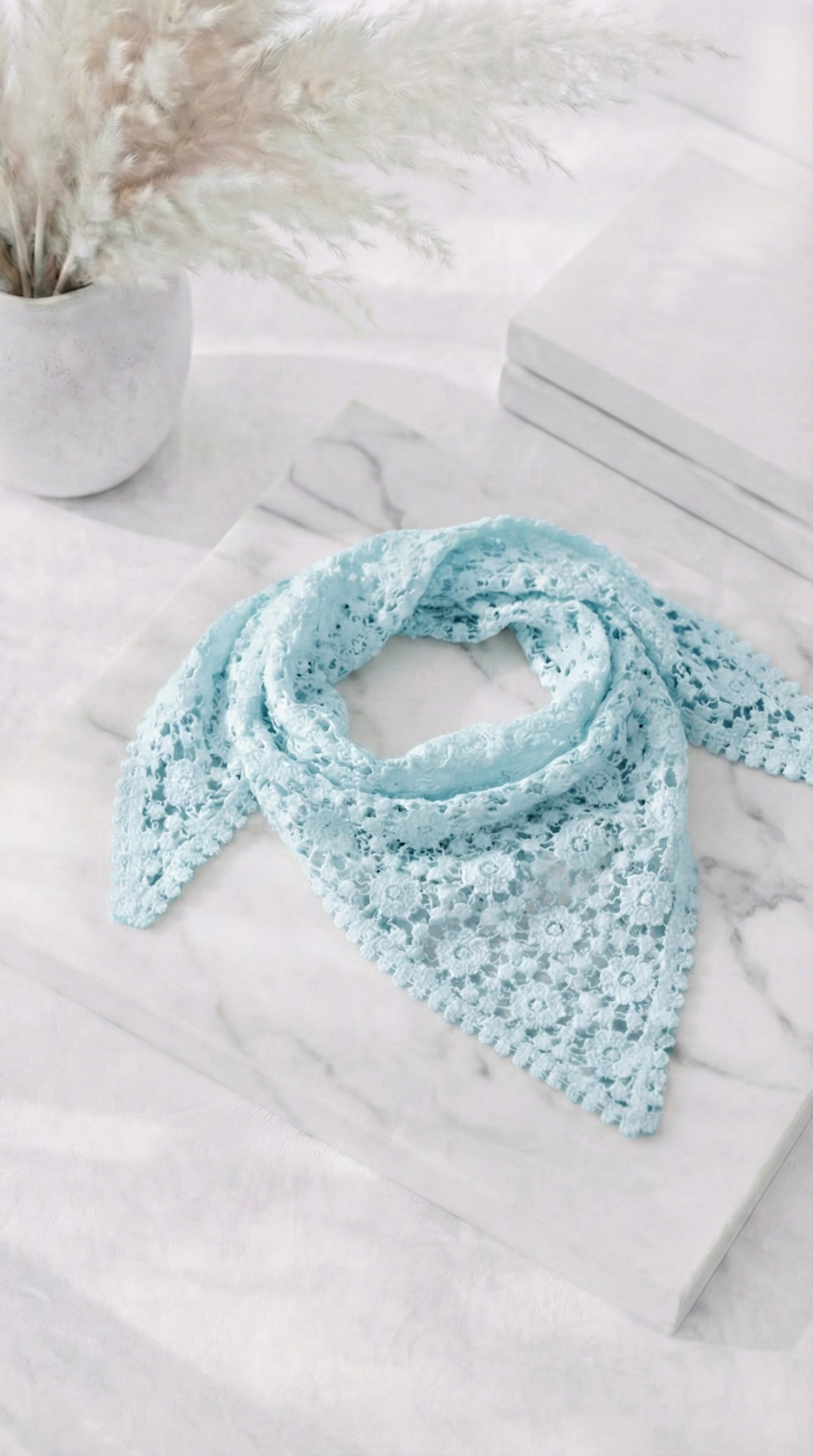 Tuch Lace Vibe *Blau*