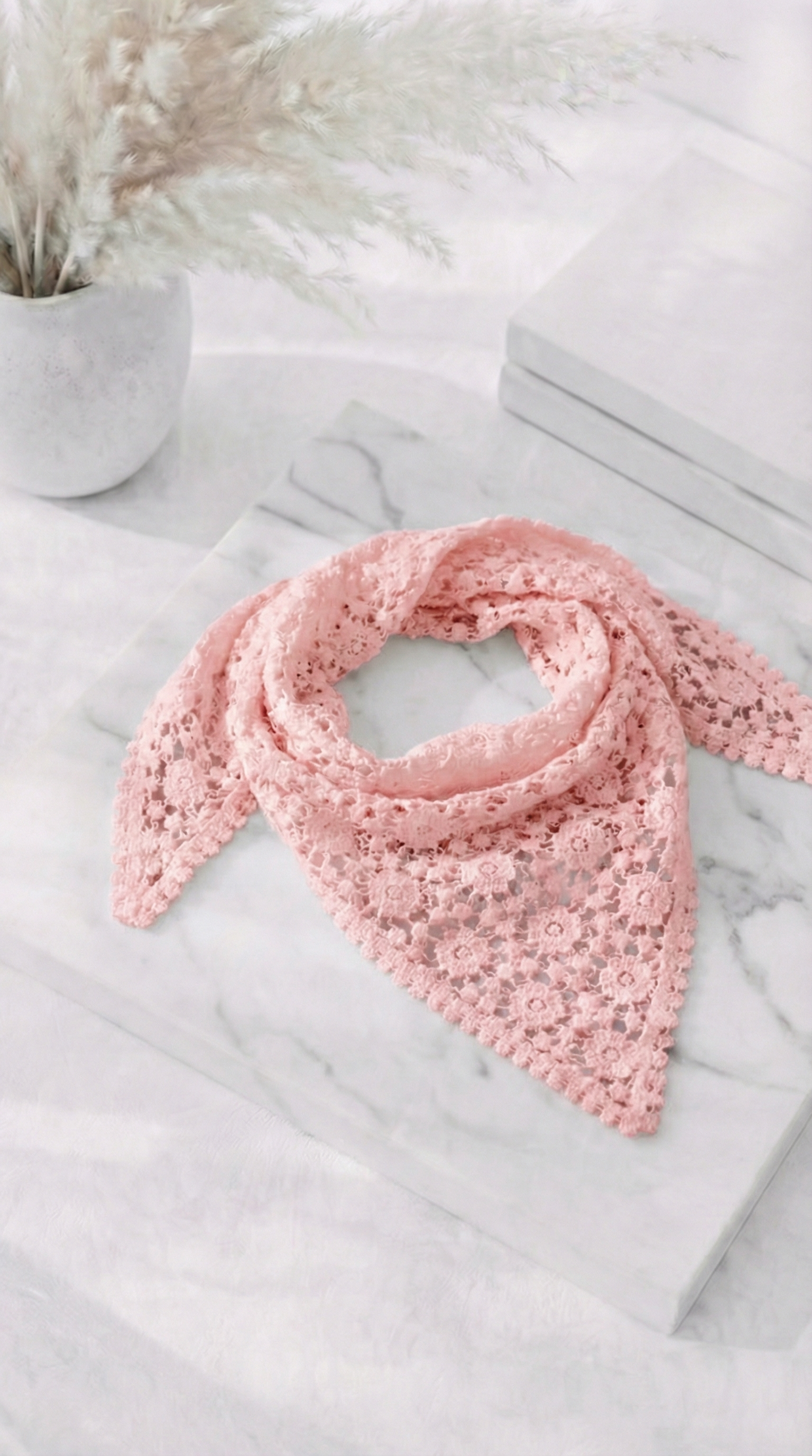 Tuch Lace Vibe *Rosa*