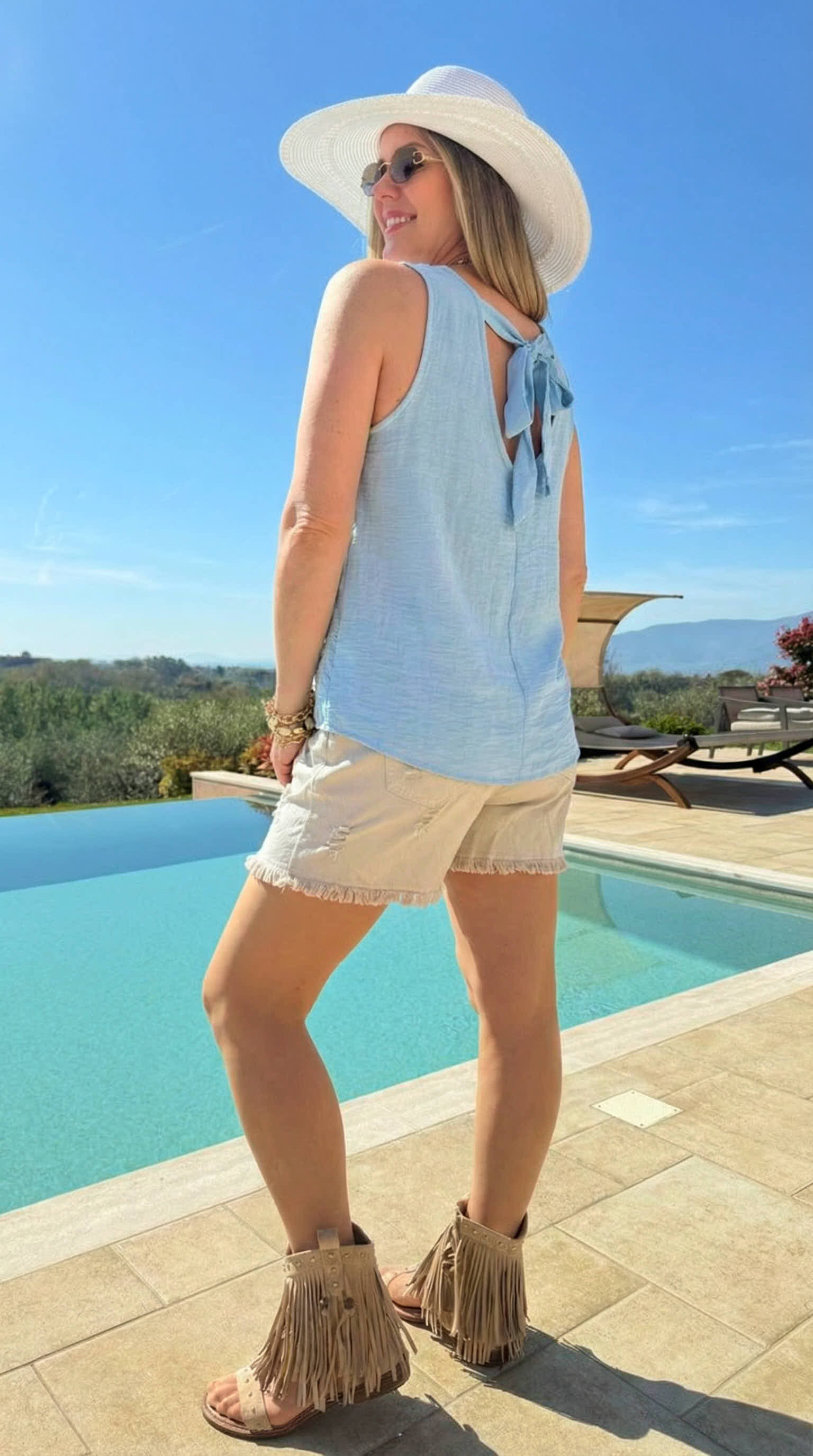 Kurze Jogpants Sunshine *Beige*