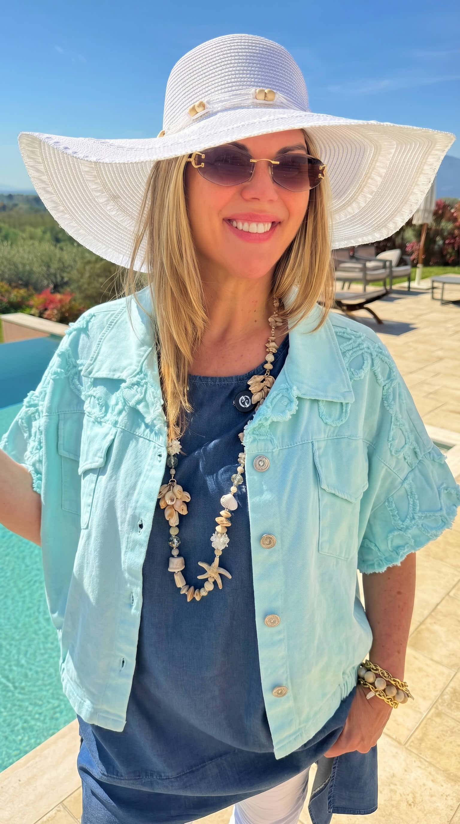Jeansjacke Coast Crush *Aqua*
