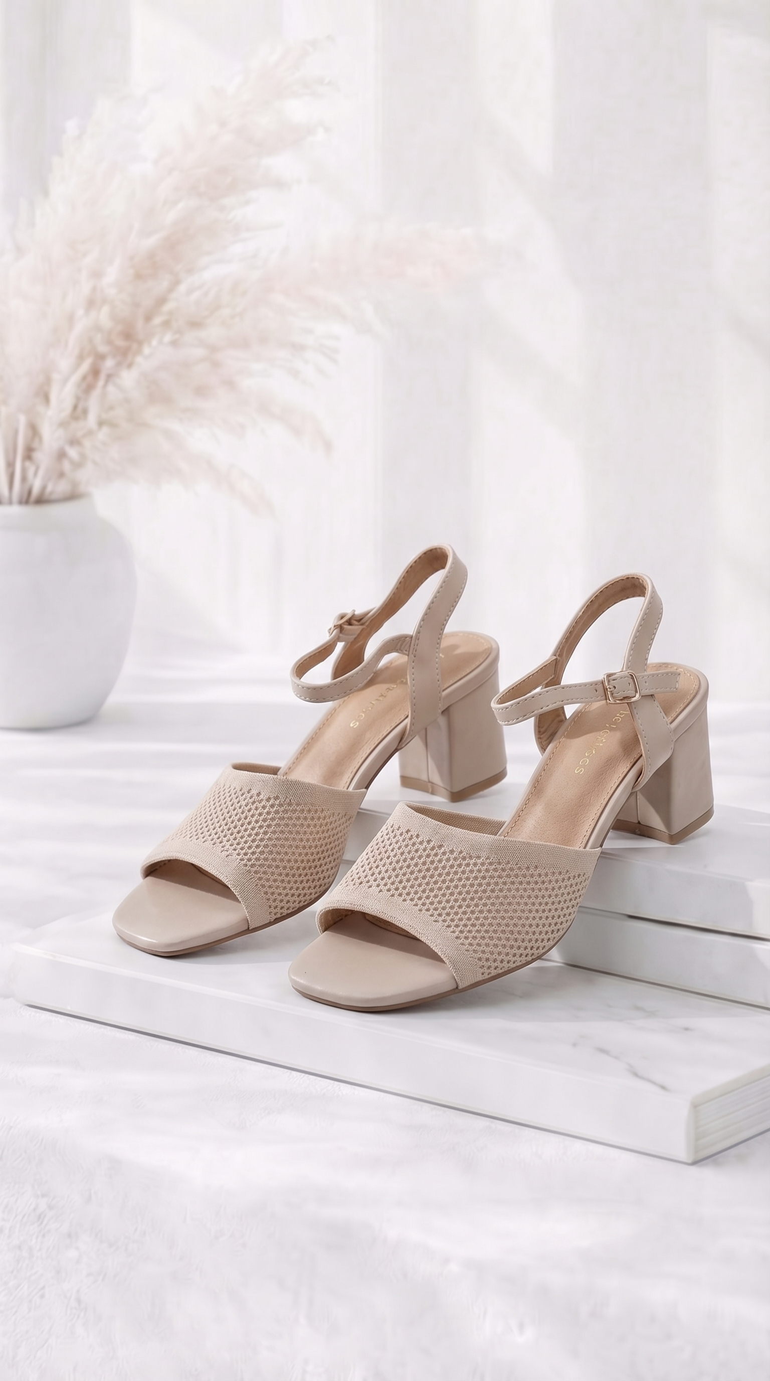 Absatzsandale Marbella Glow *Beige*