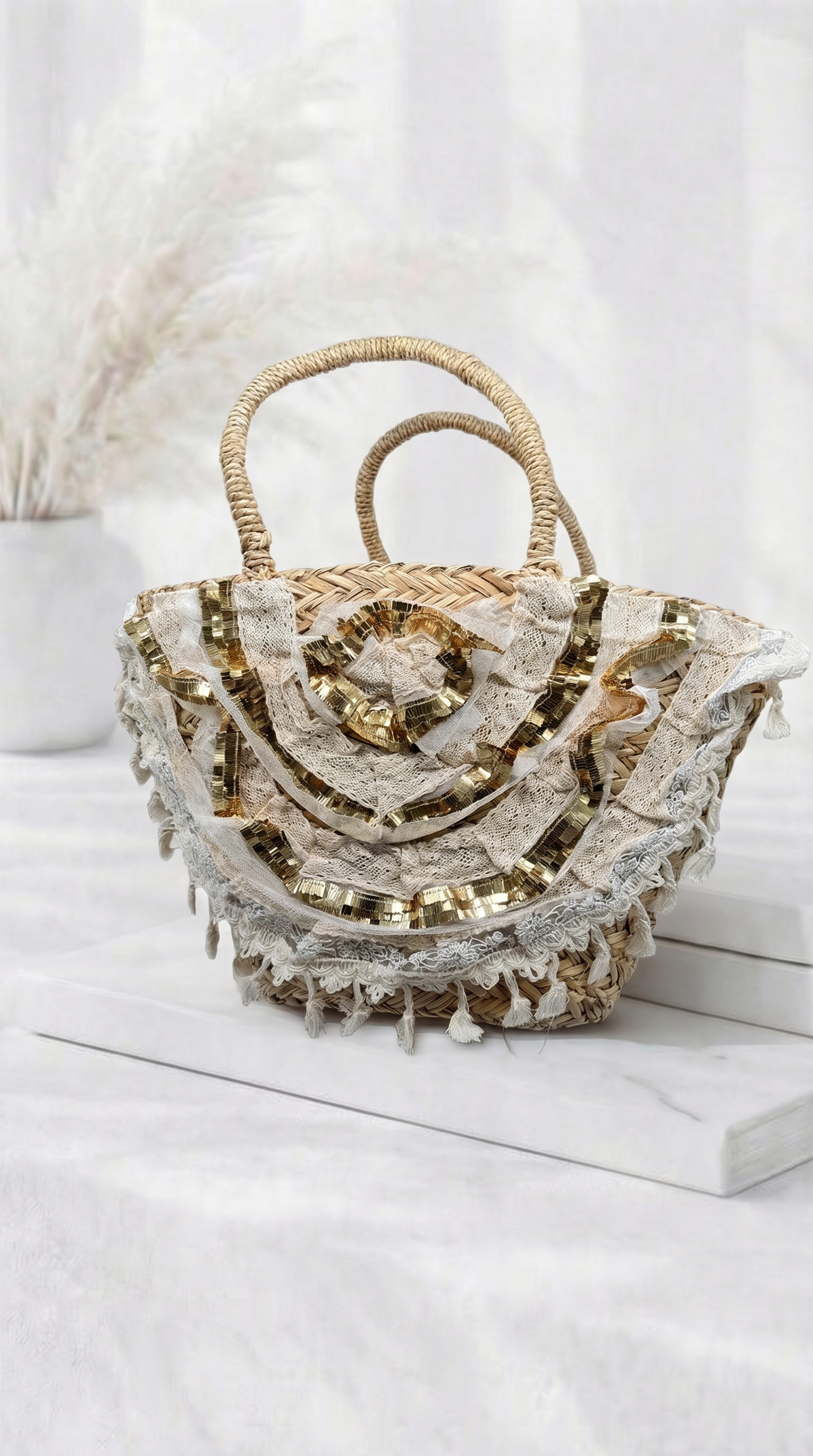 Tasche Luxury Boho *Creme*