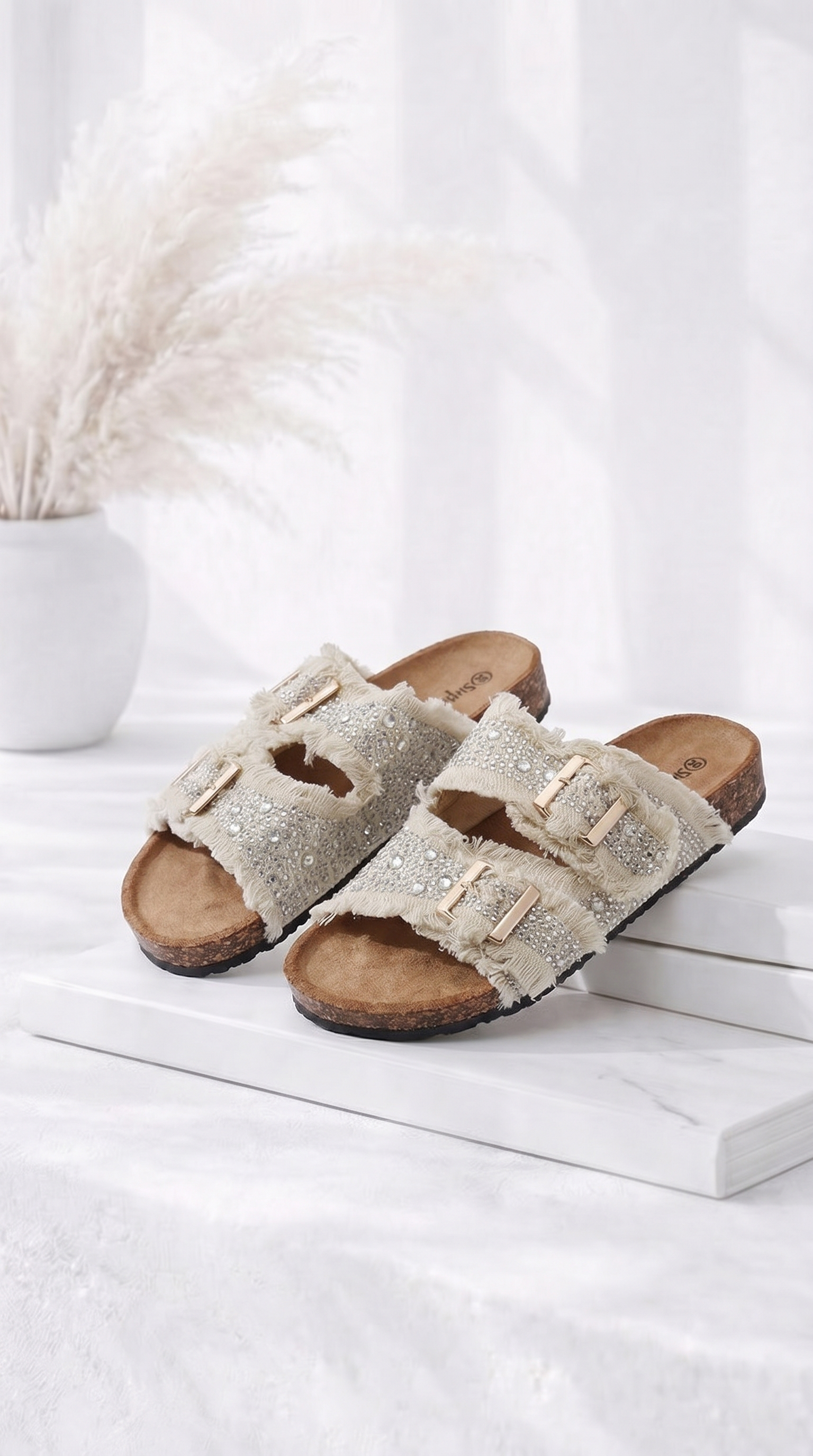 Sandale Malibu Shine *Creme*