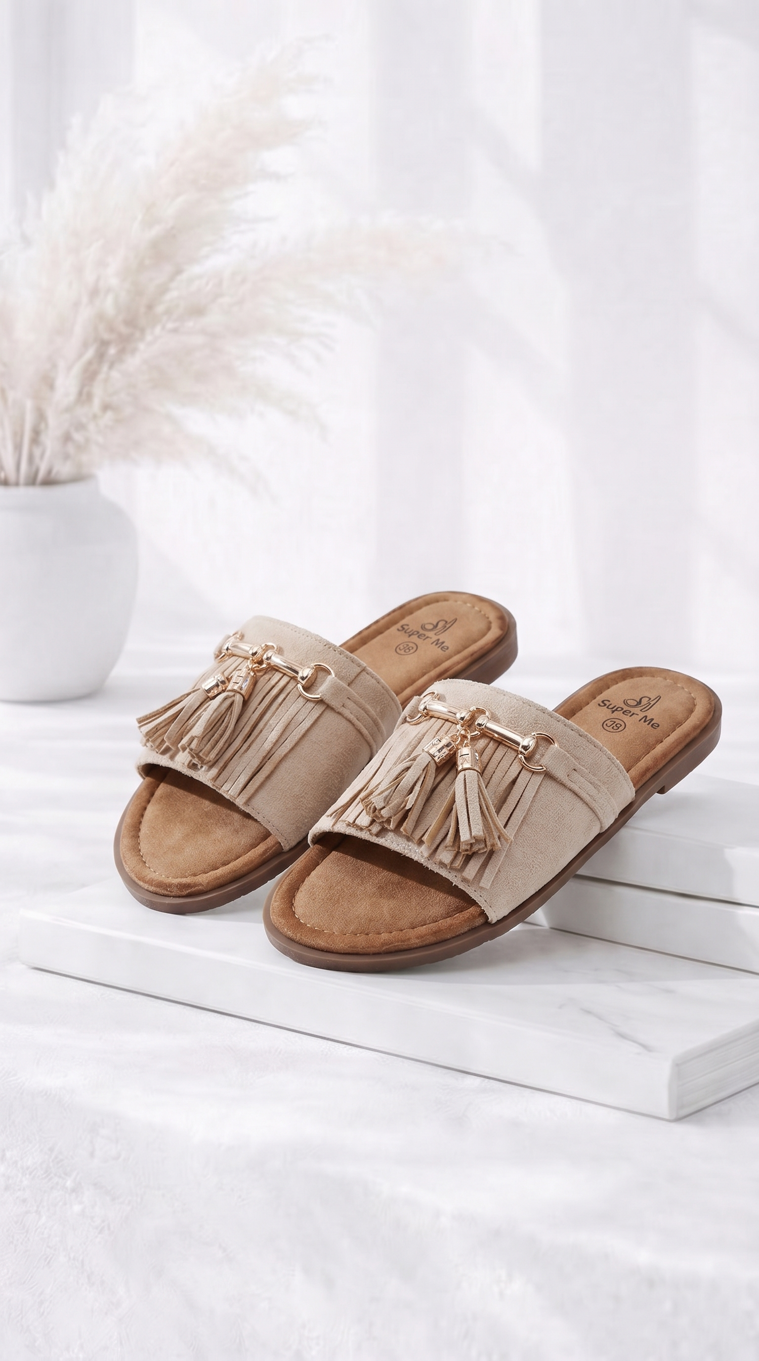 Sandale Tassel Walk *Beige*