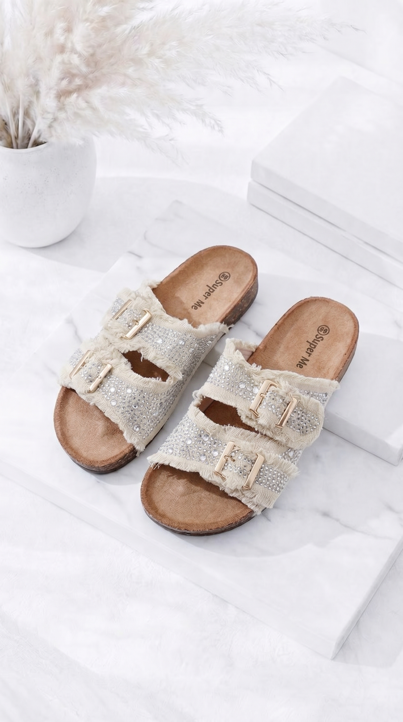 Sandale Malibu Shine *Creme*