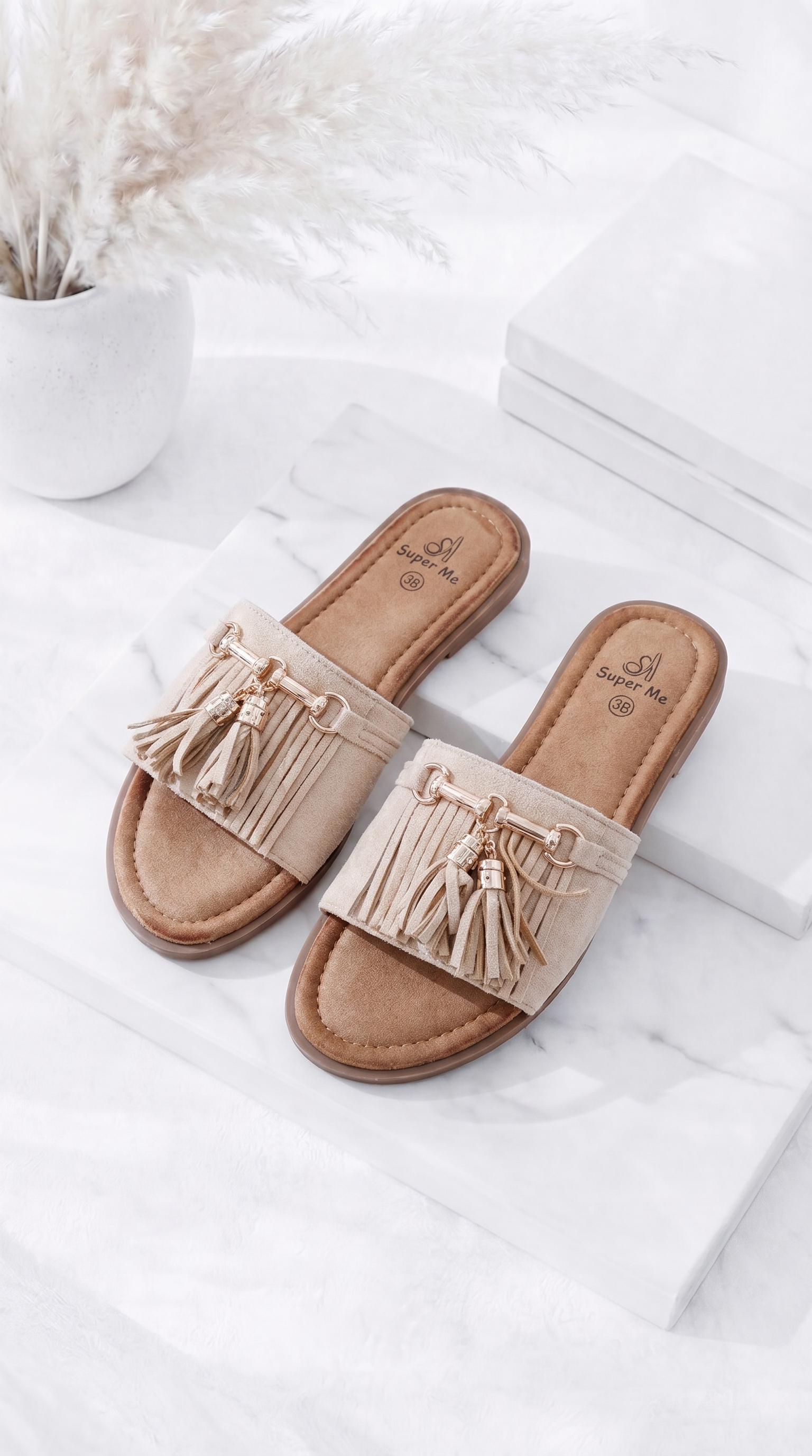 Sandale Tassel Walk *Beige*