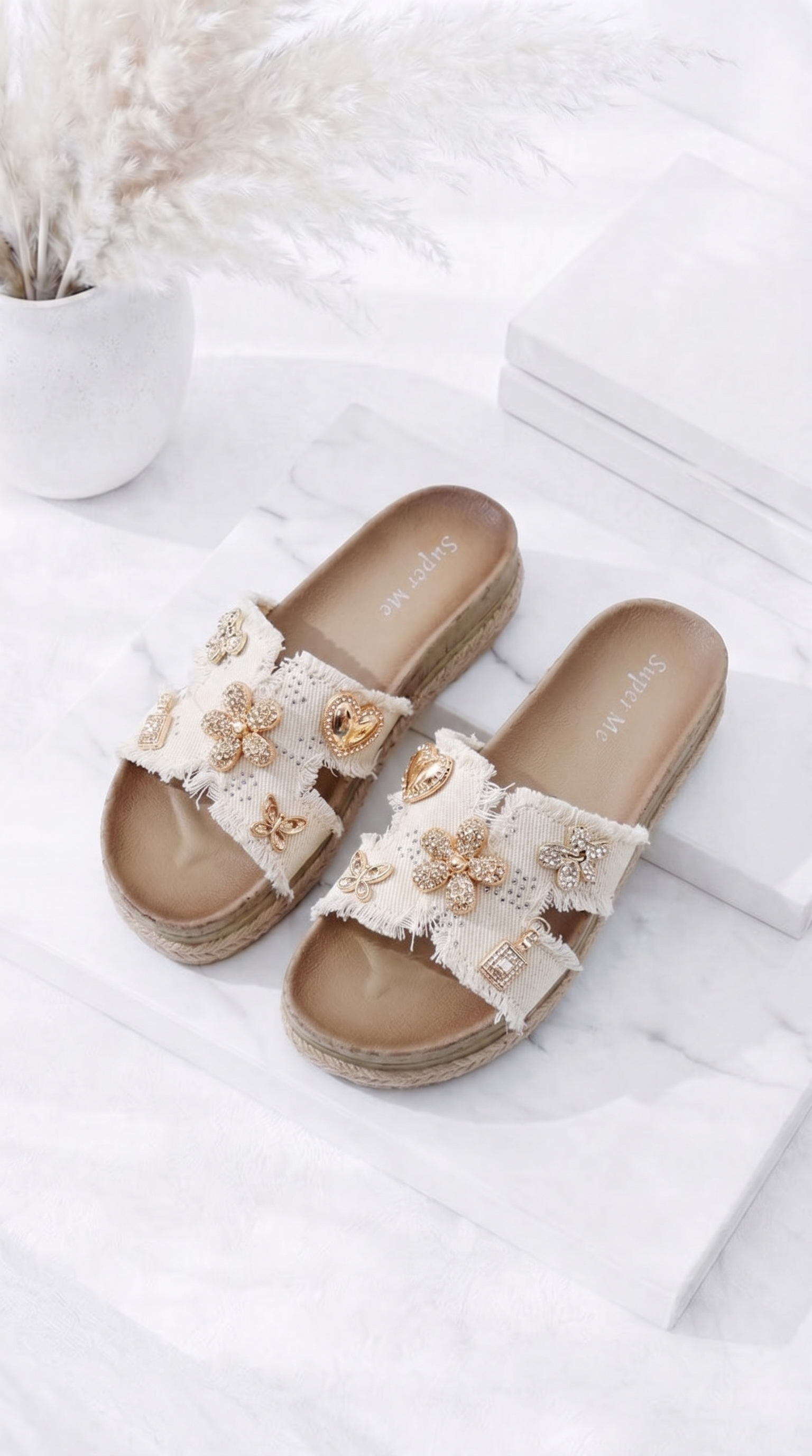 Sandale Golden Boho *Beige*