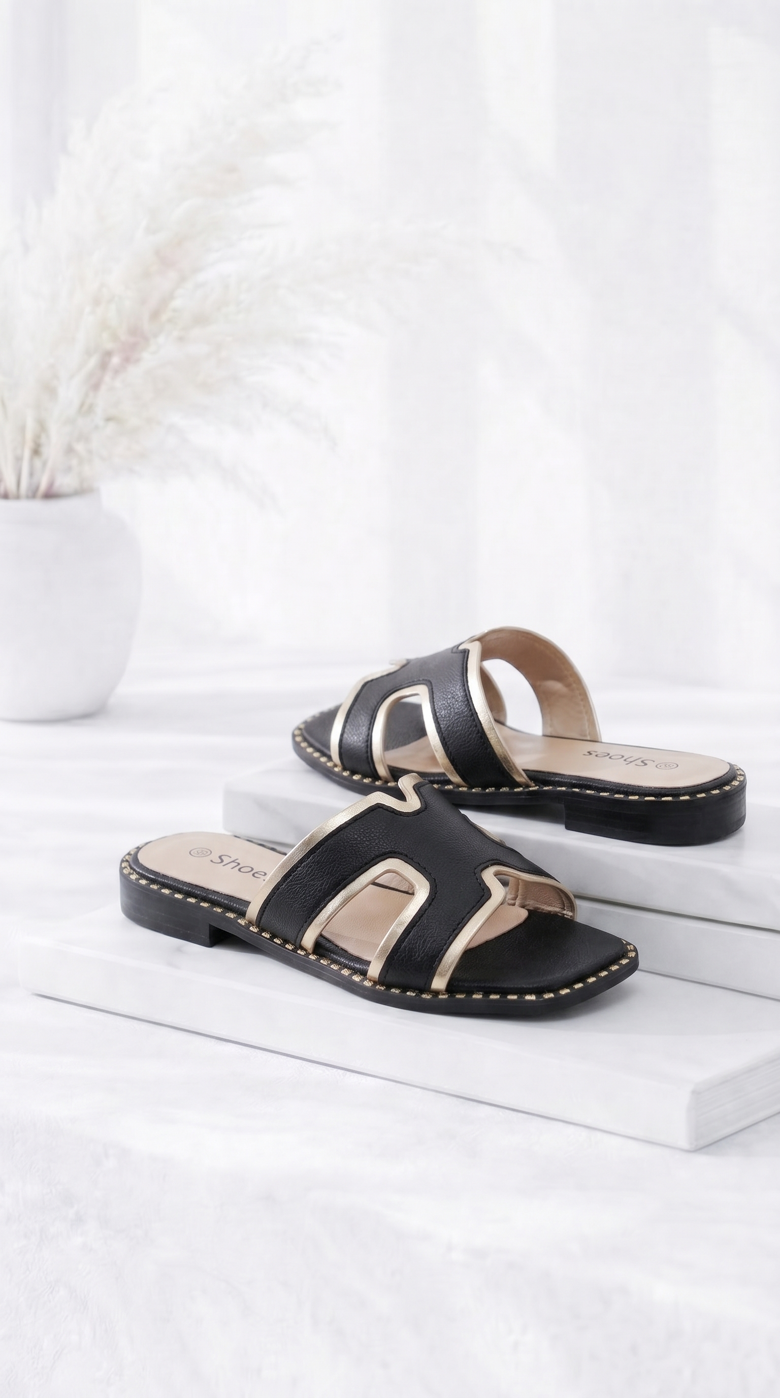 Sandale Riviera Glam *Schwarz*