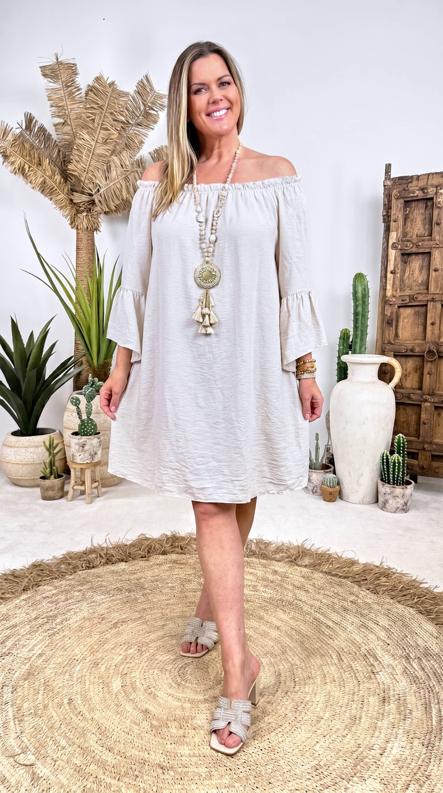 Kleid Pearl Heaven *Creme*