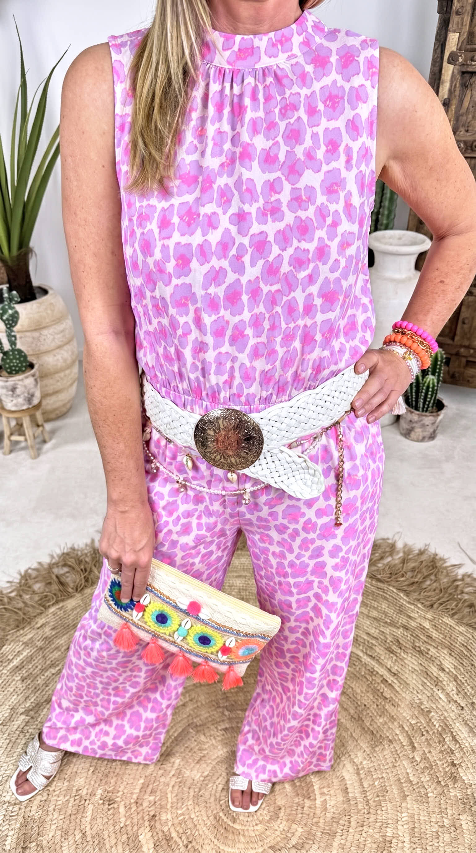 Langer Jumpsuit Candy Sky *Lila*