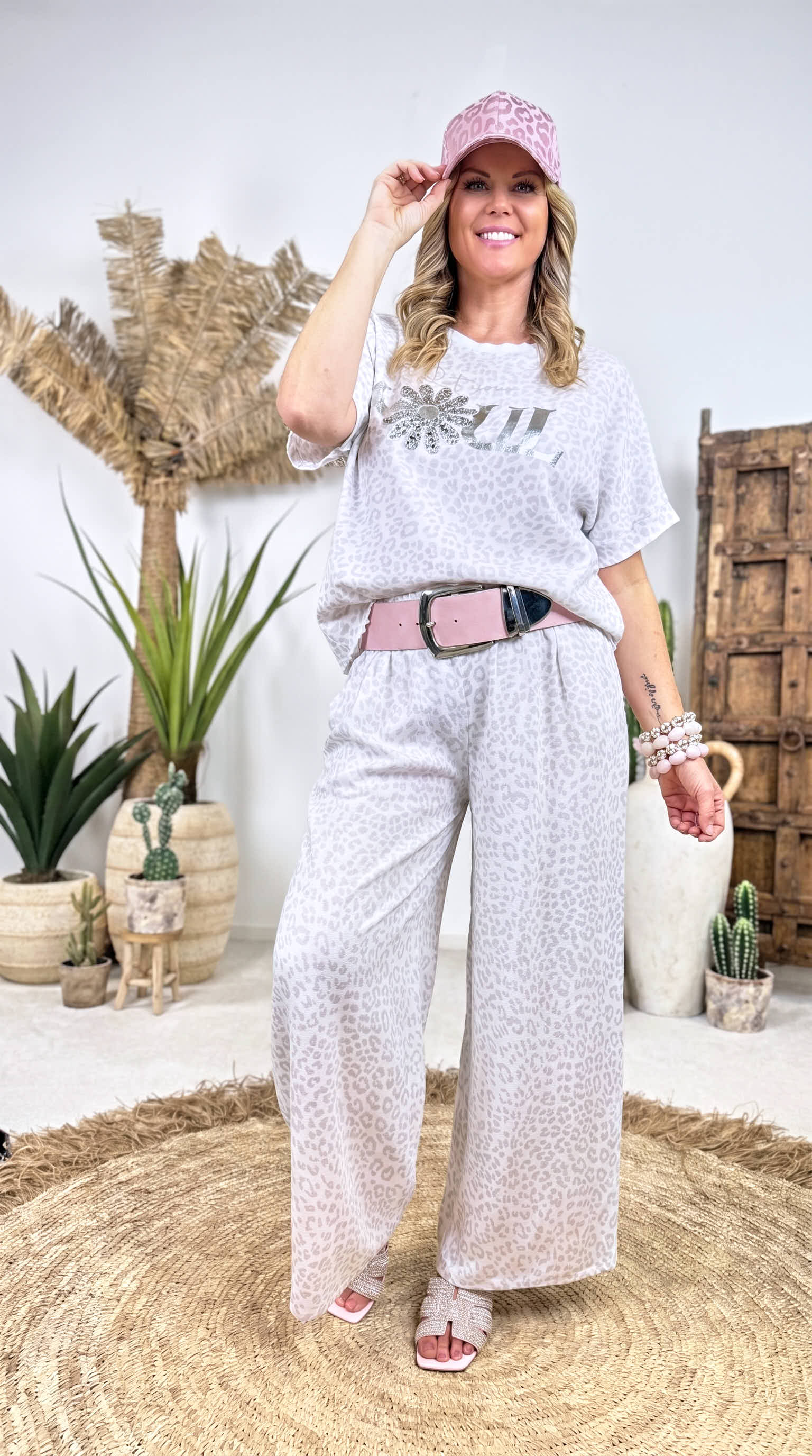 Leinen Hose Wild Comfort *Weiß*