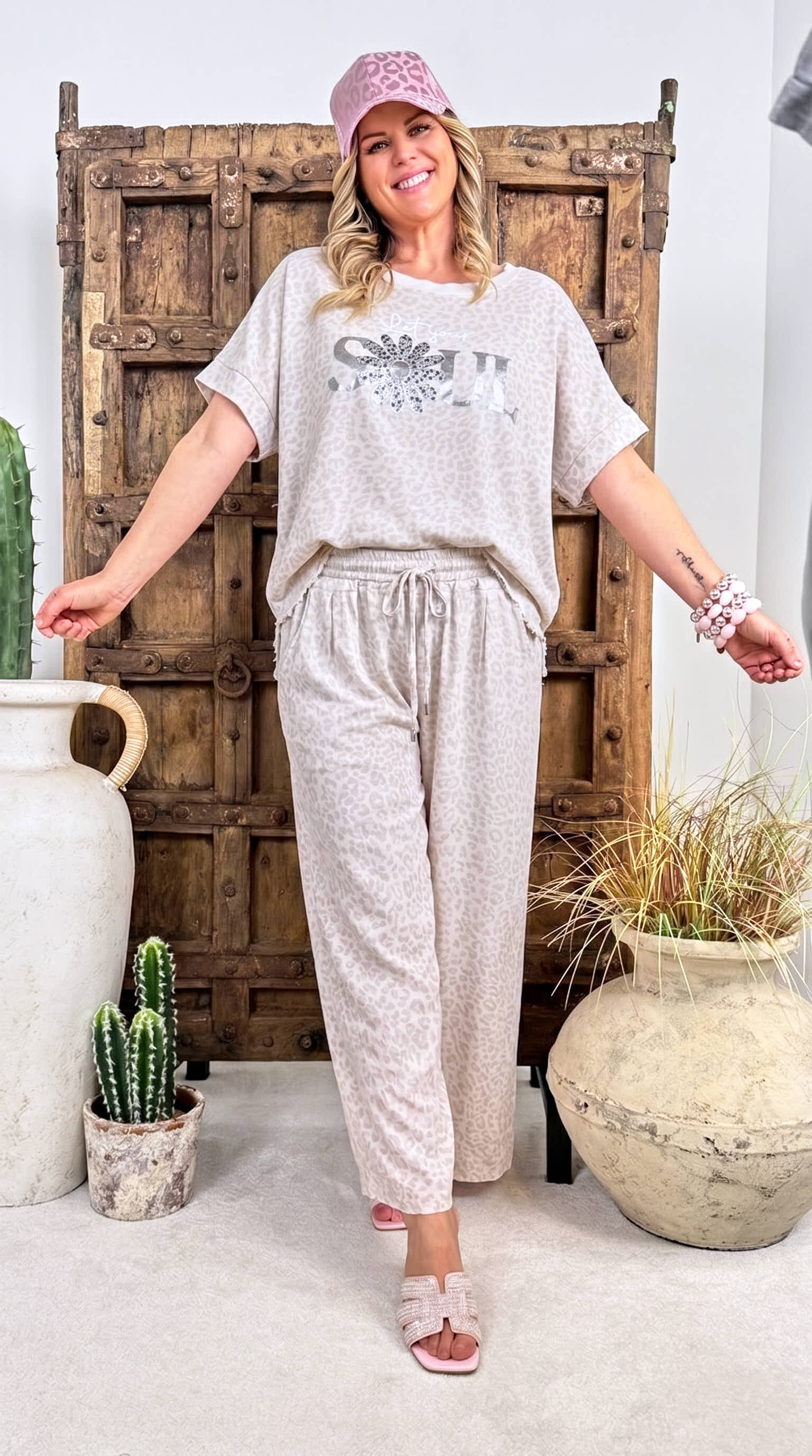 Leinen T-Shirt Wild Comfort *Beige*