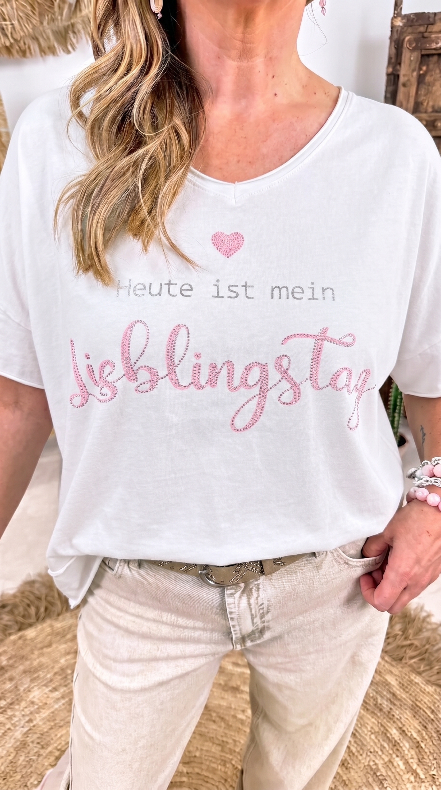 T-Shirt Lieblingstag *Weiß*