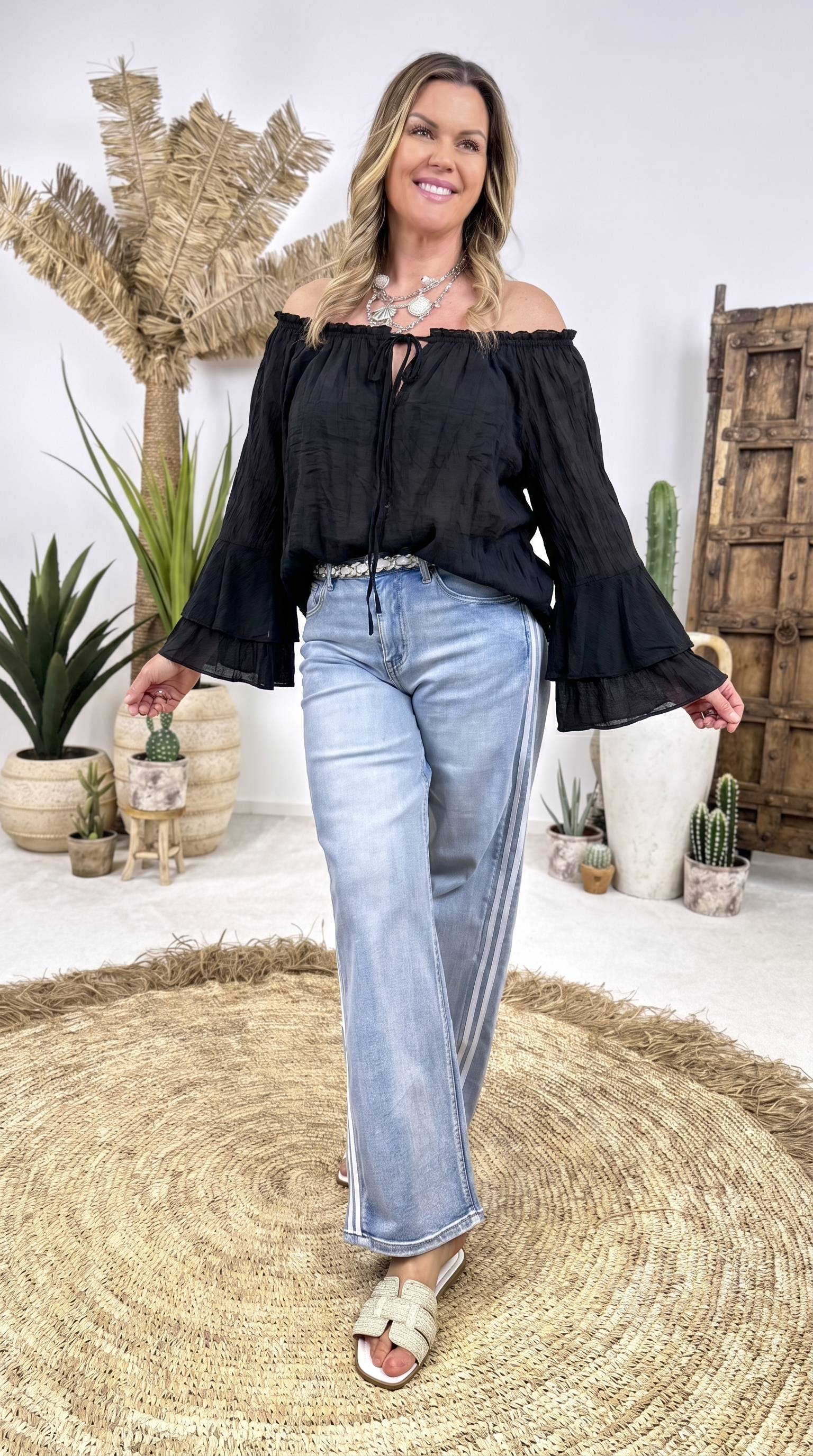 Bluse Light Chic *Schwarz*