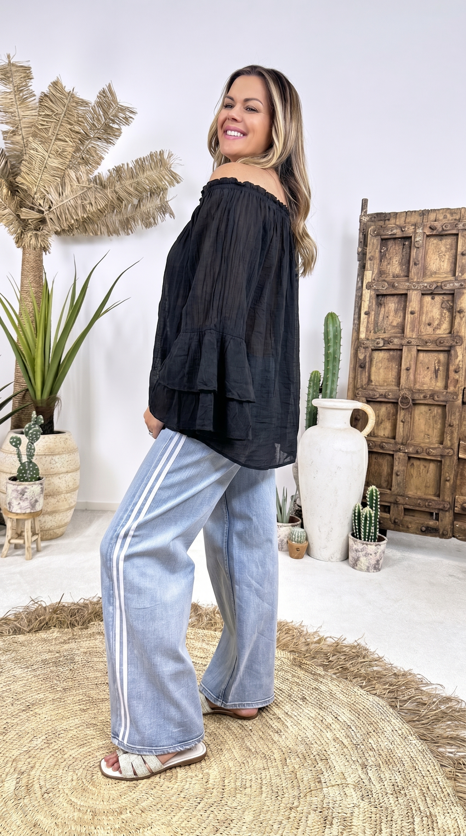Bluse Light Chic *Schwarz*