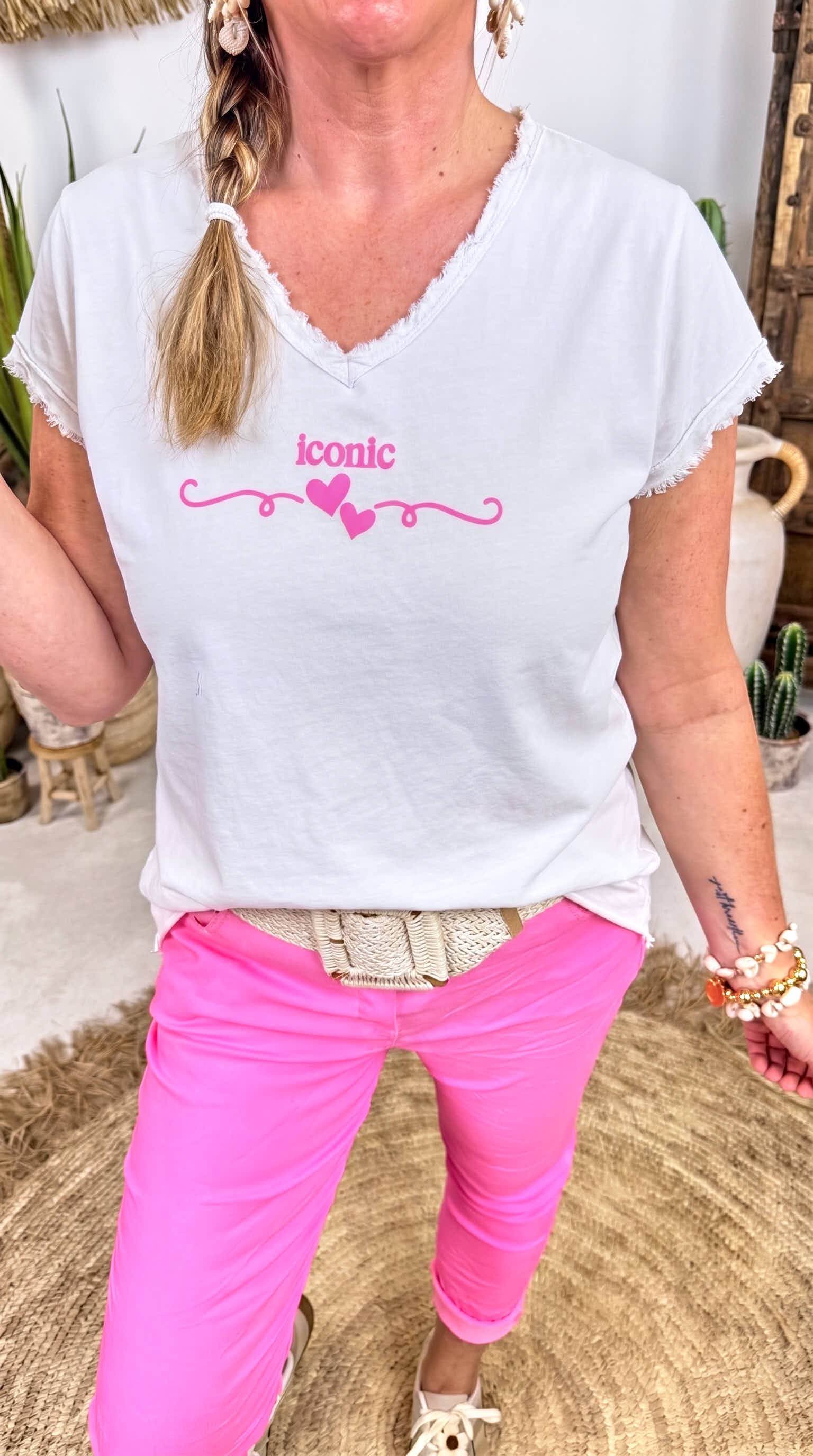 T-Shirt Iconic Statement *Weiß*