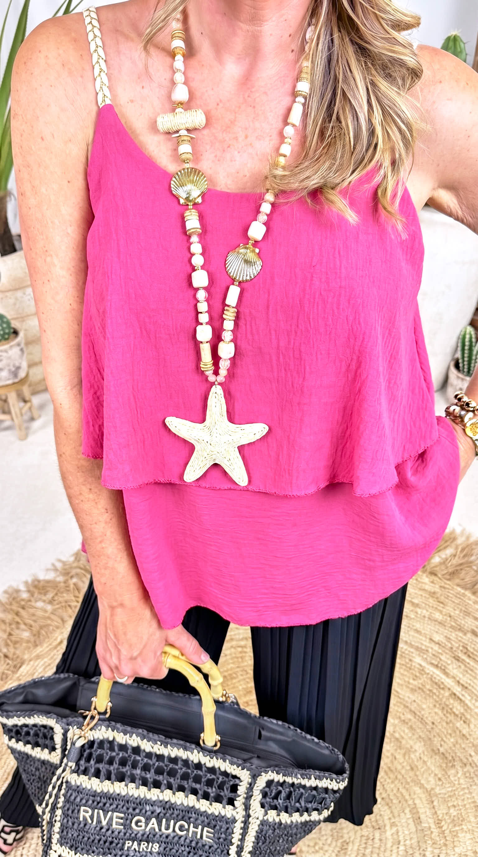 Top Soft Shoulder *Pink*