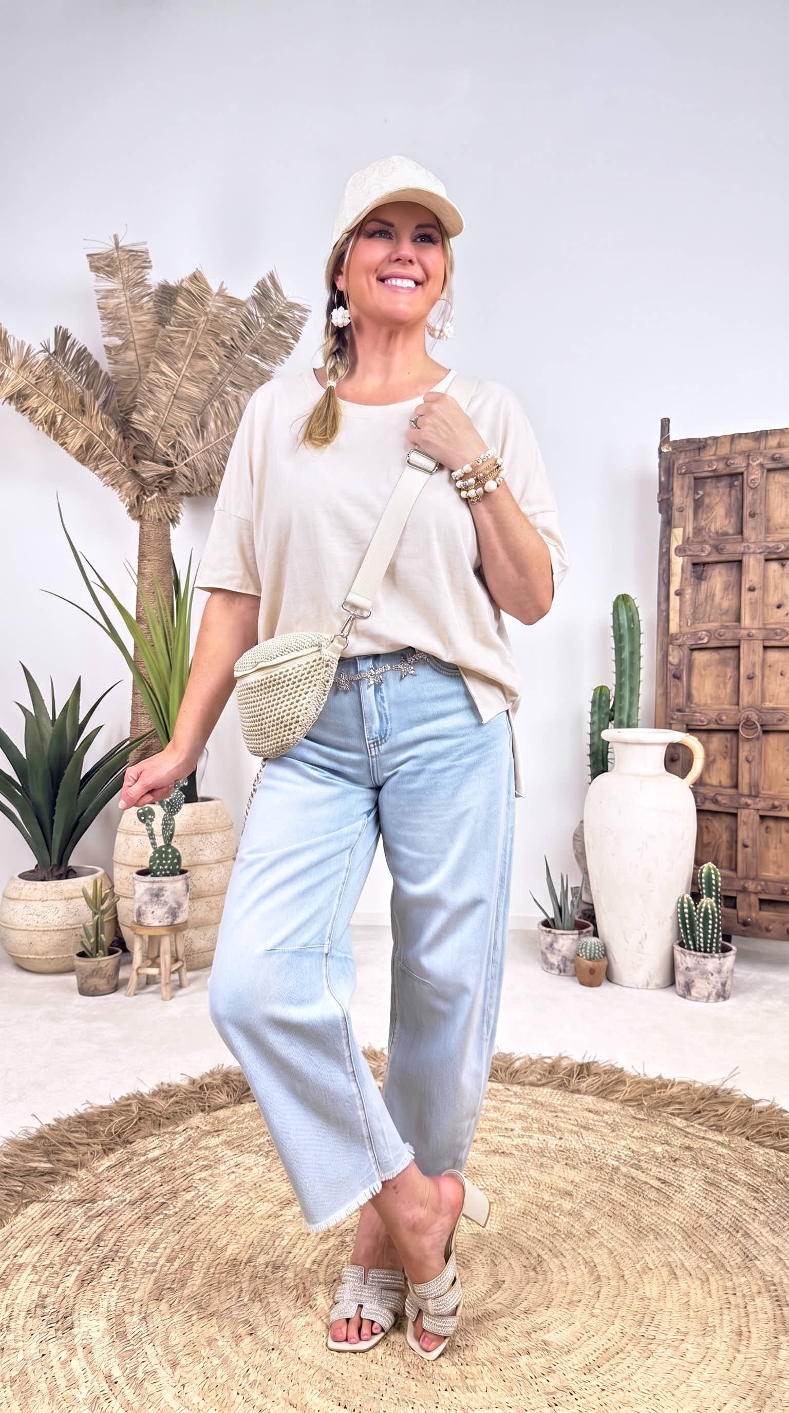 Oversized Shirt Power Mood *Creme*