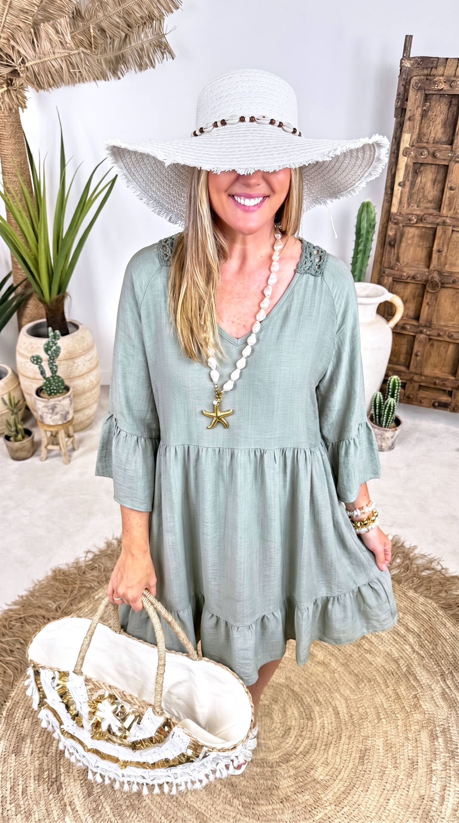 Kleid Free Gypsy *Khaki*