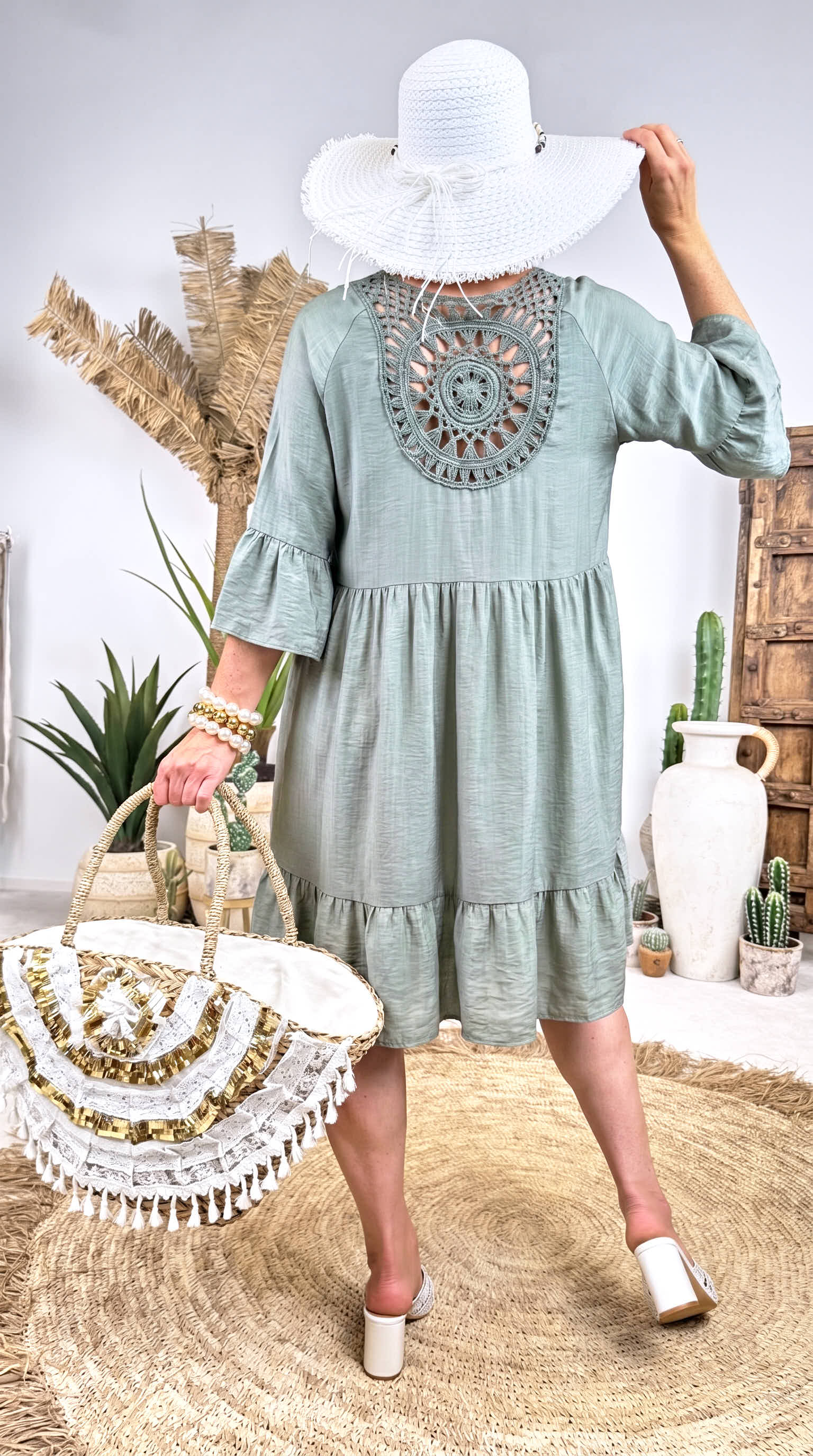 Kleid Free Gypsy *Khaki*