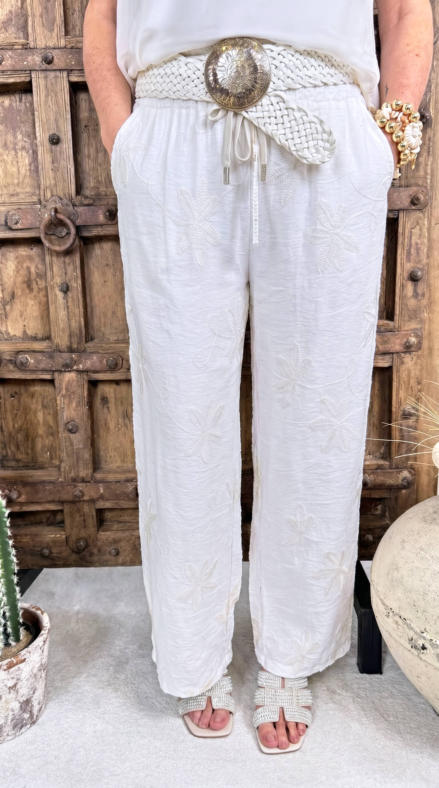 Culotte Hose Summer Flow *Weiß*