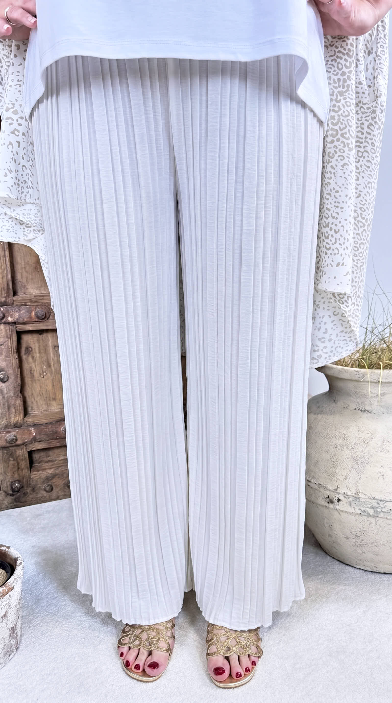 Culotte Hose Sunset Movement *Weiß*