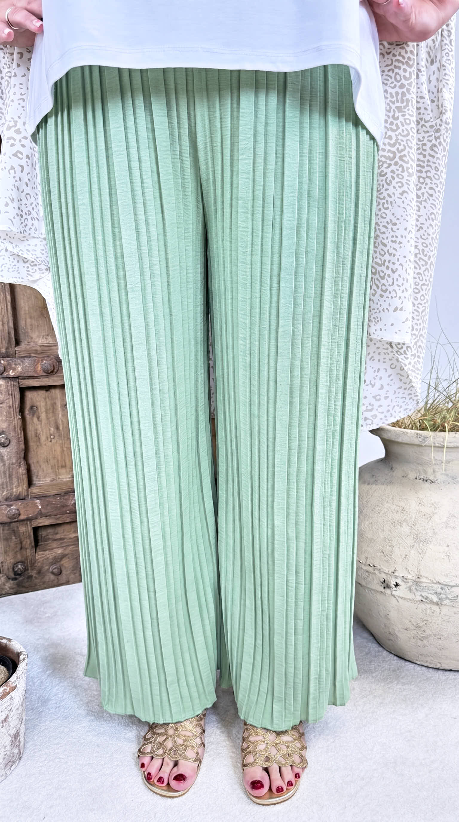Culotte Hose Sunset Movement *Salbei*