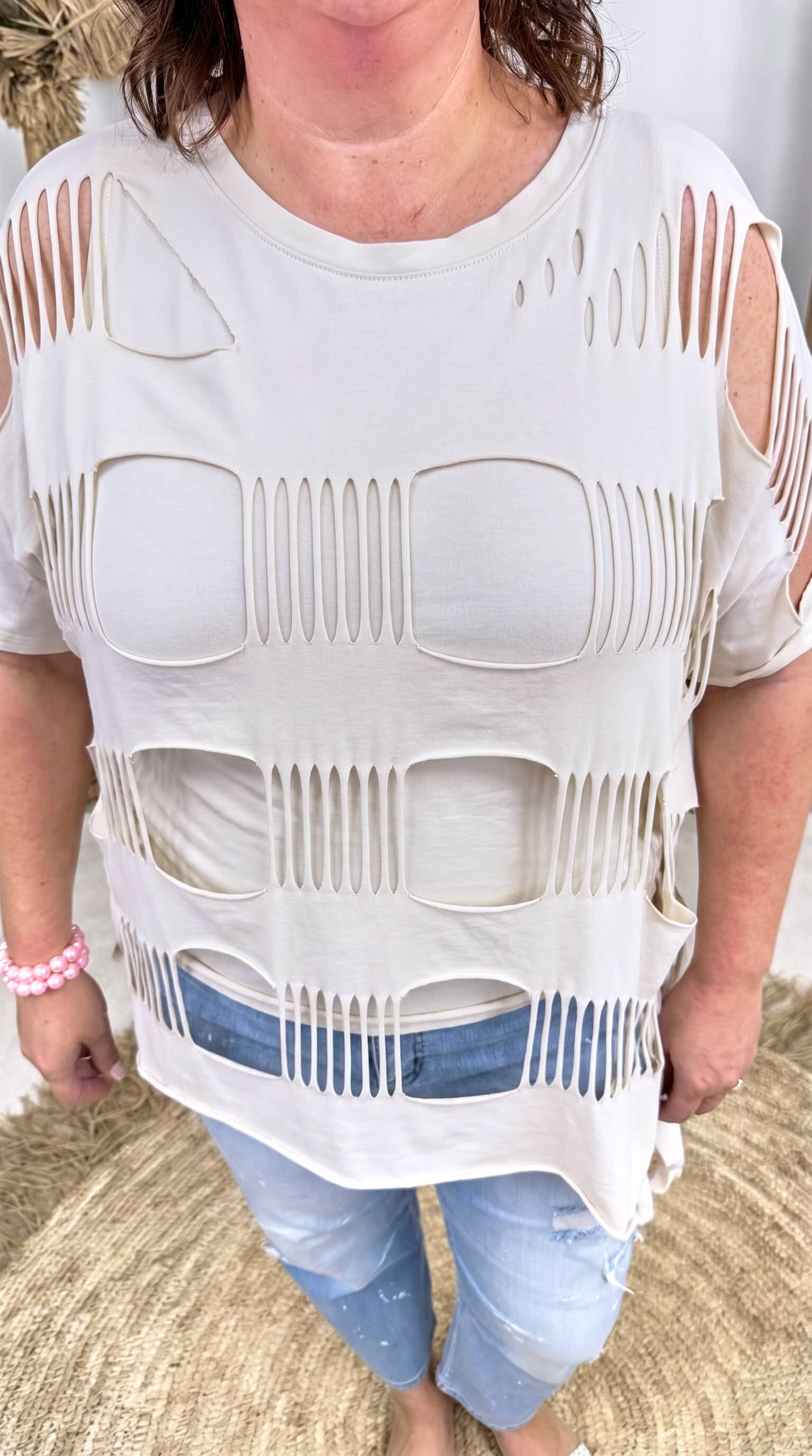 T-Shirt Rebel Beauty *Beige*