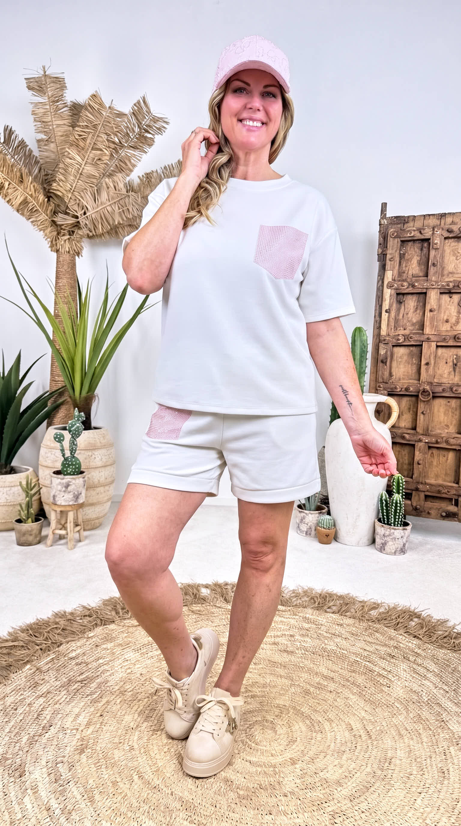 T-Shrit Sporty Beach *Weiß*