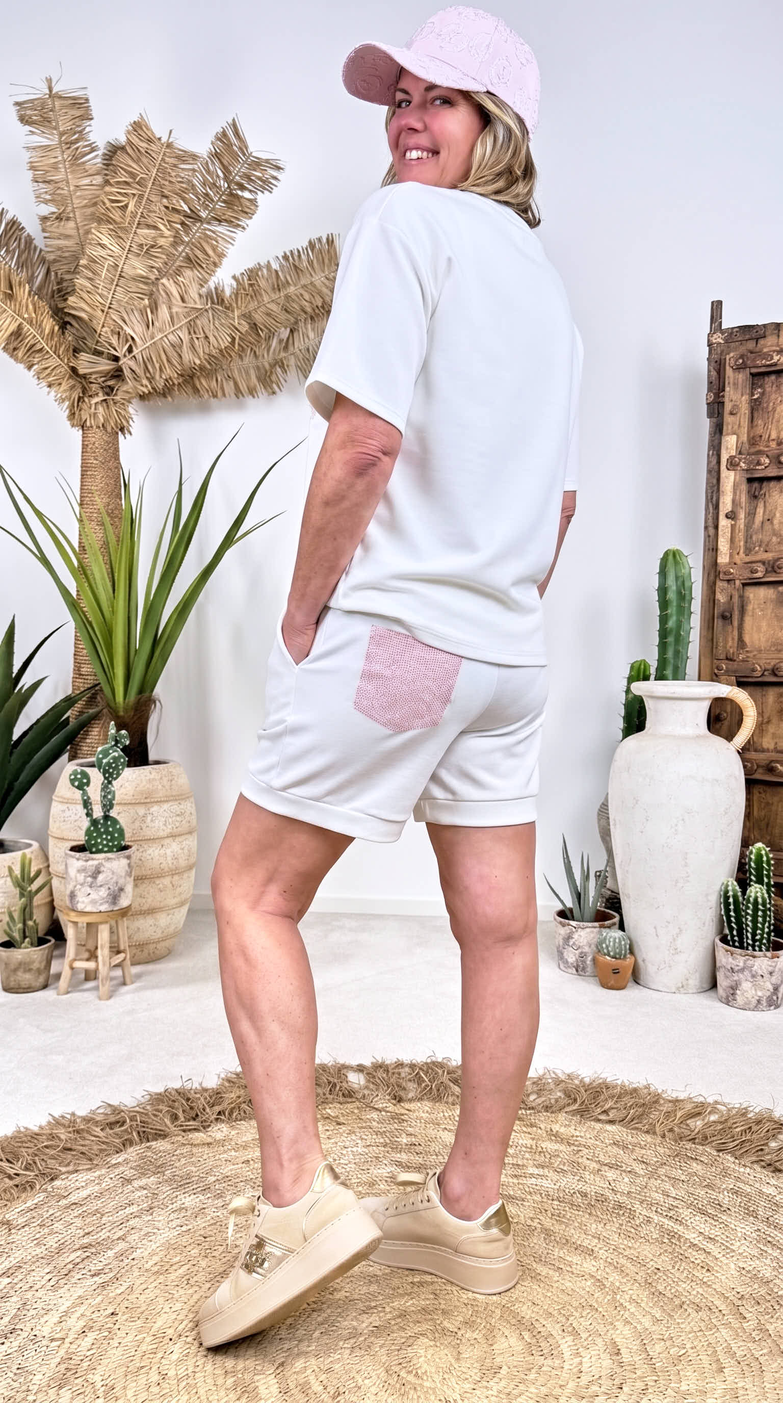 T-Shrit Sporty Beach *Weiß*