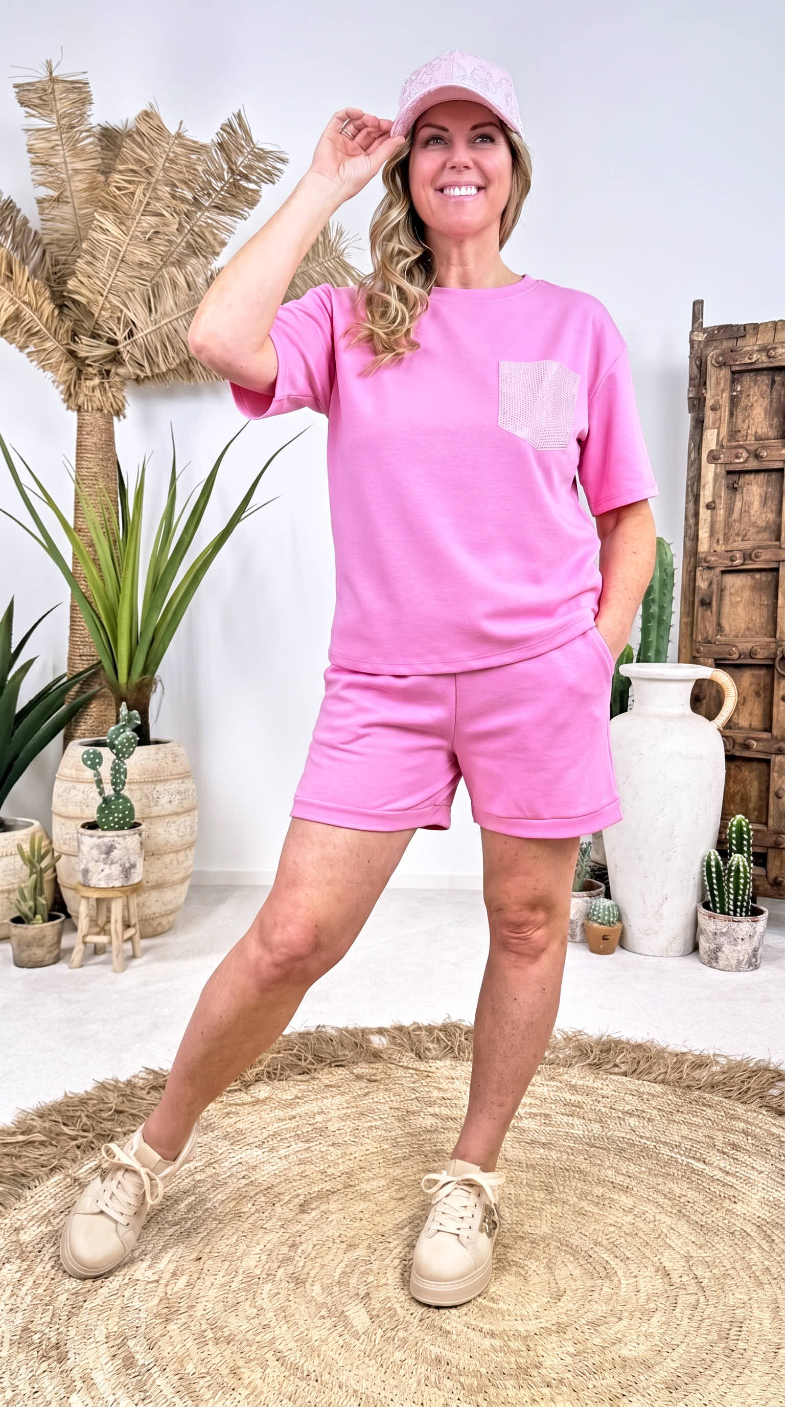 T-Shrit Sporty Beach *Pink*