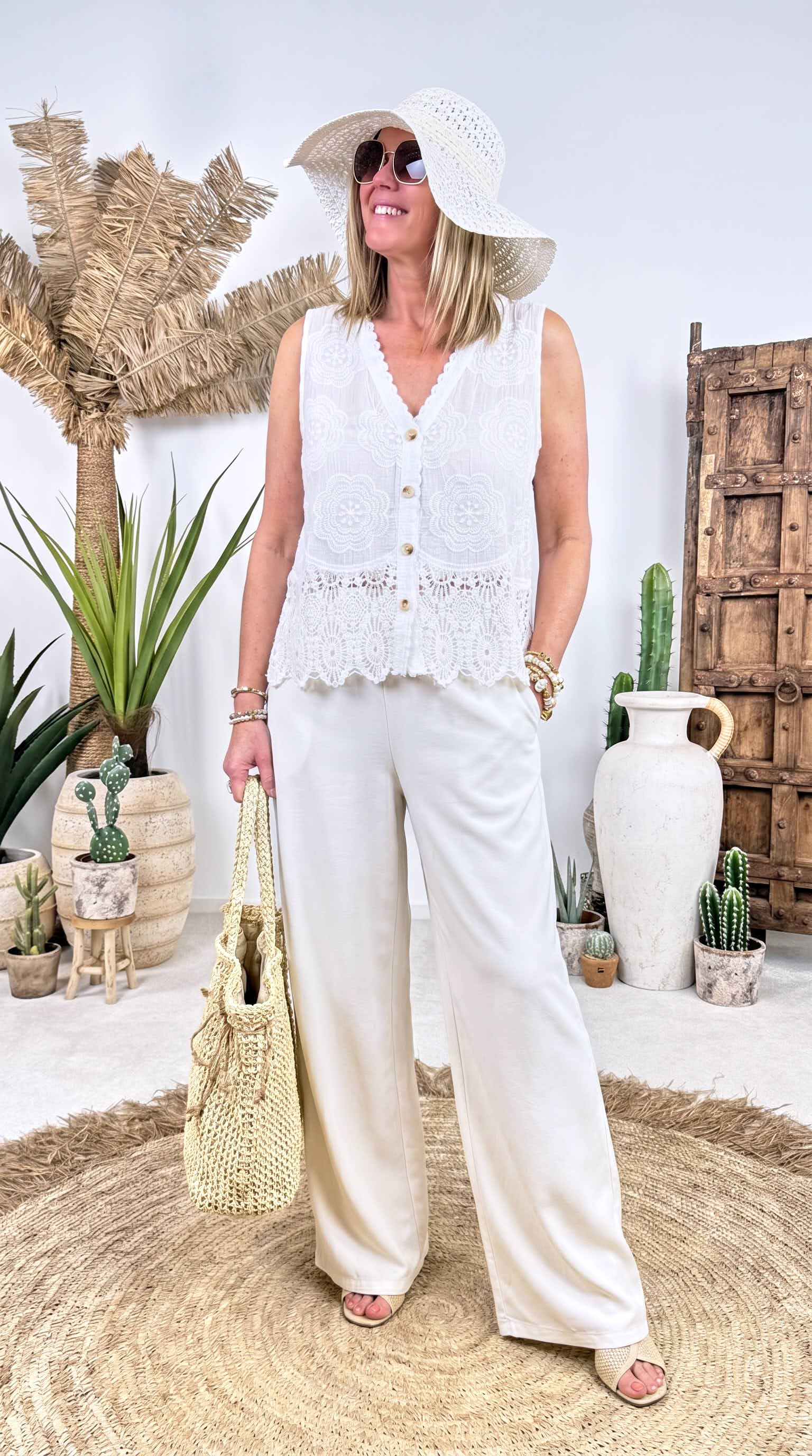 Blusen-Top Toscana Muse *Weiß*