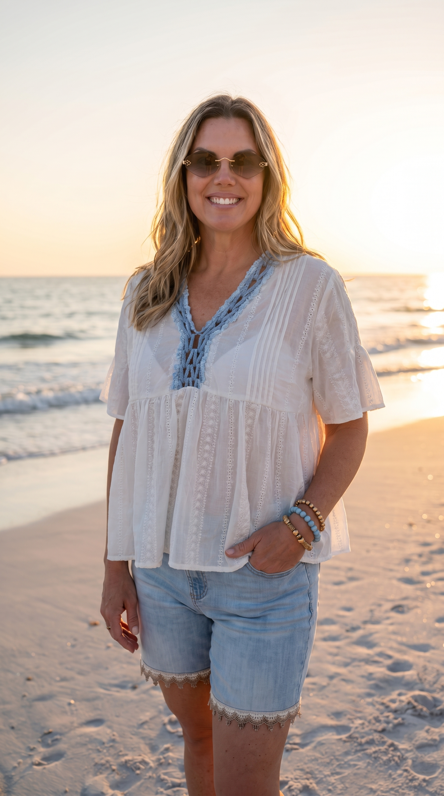 Jeans Bermuda Sandy Vibes (SW 1841