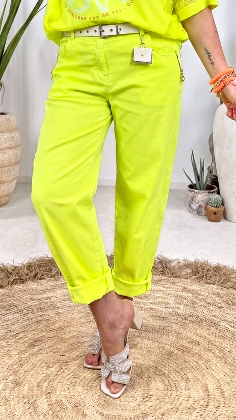 Jogpants Neon Kiss *Neon Gelb*