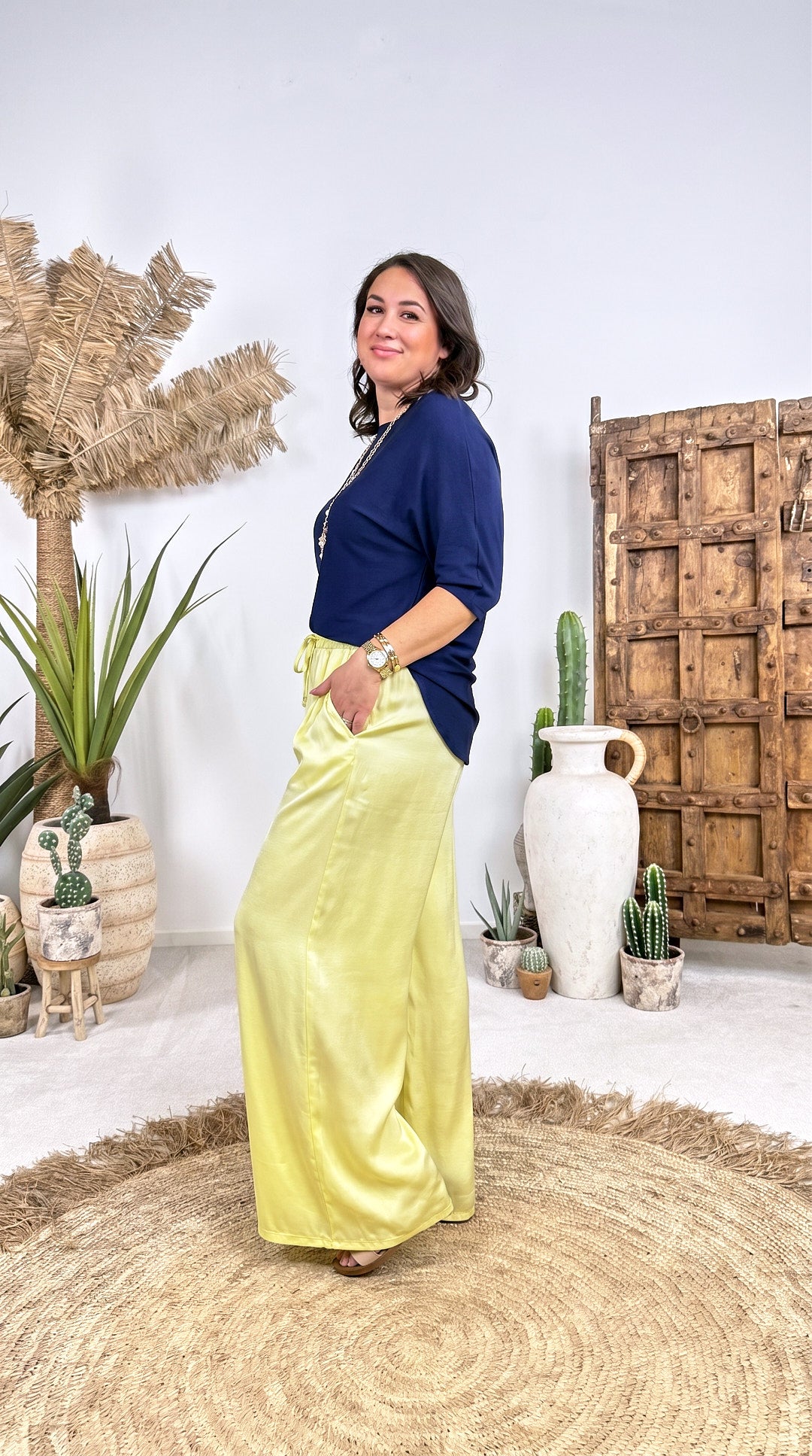 Culotte Hose Tulum Touch *Gelb*