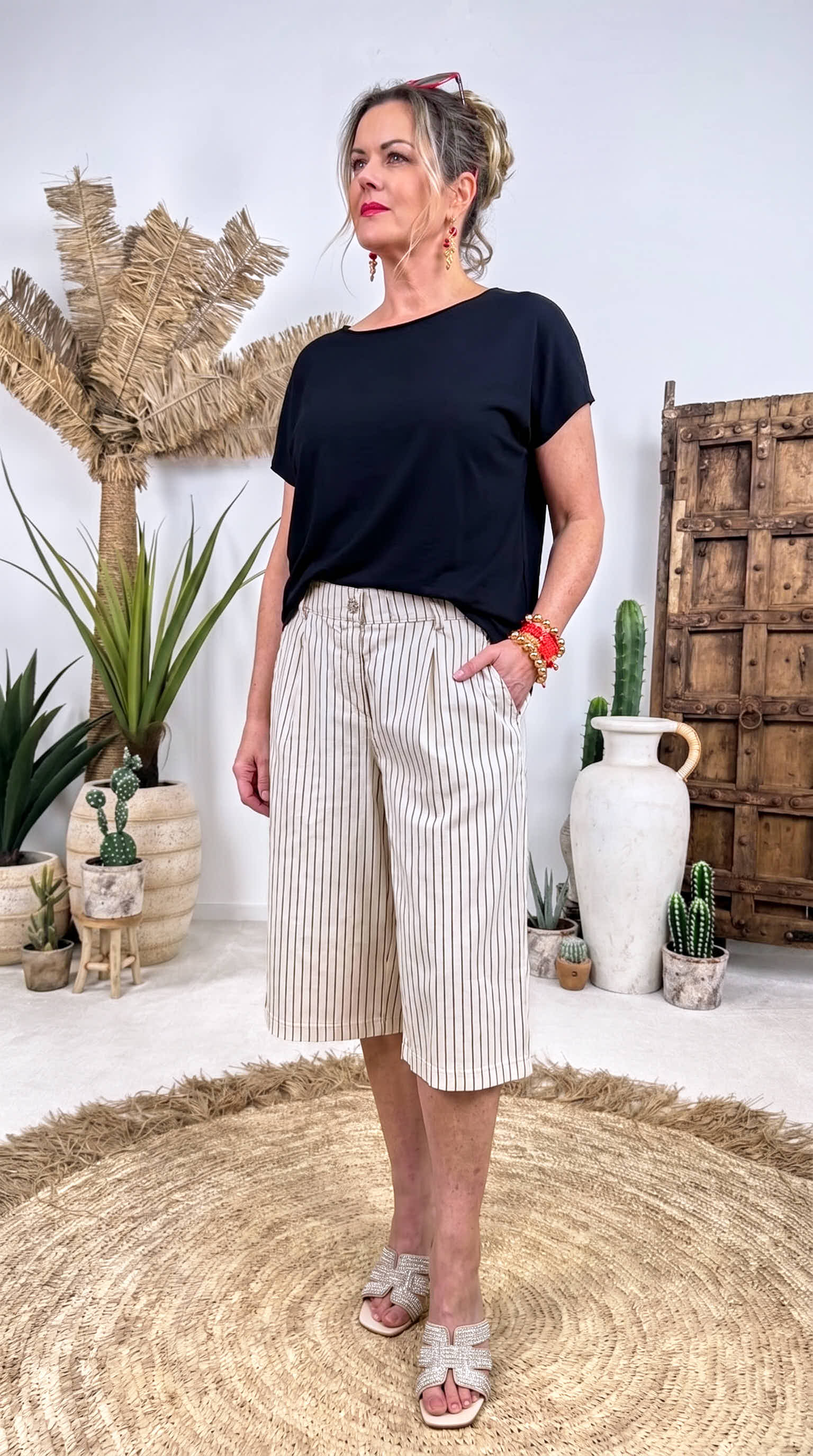 T-Shirt Summer Bliss *Schwarz*