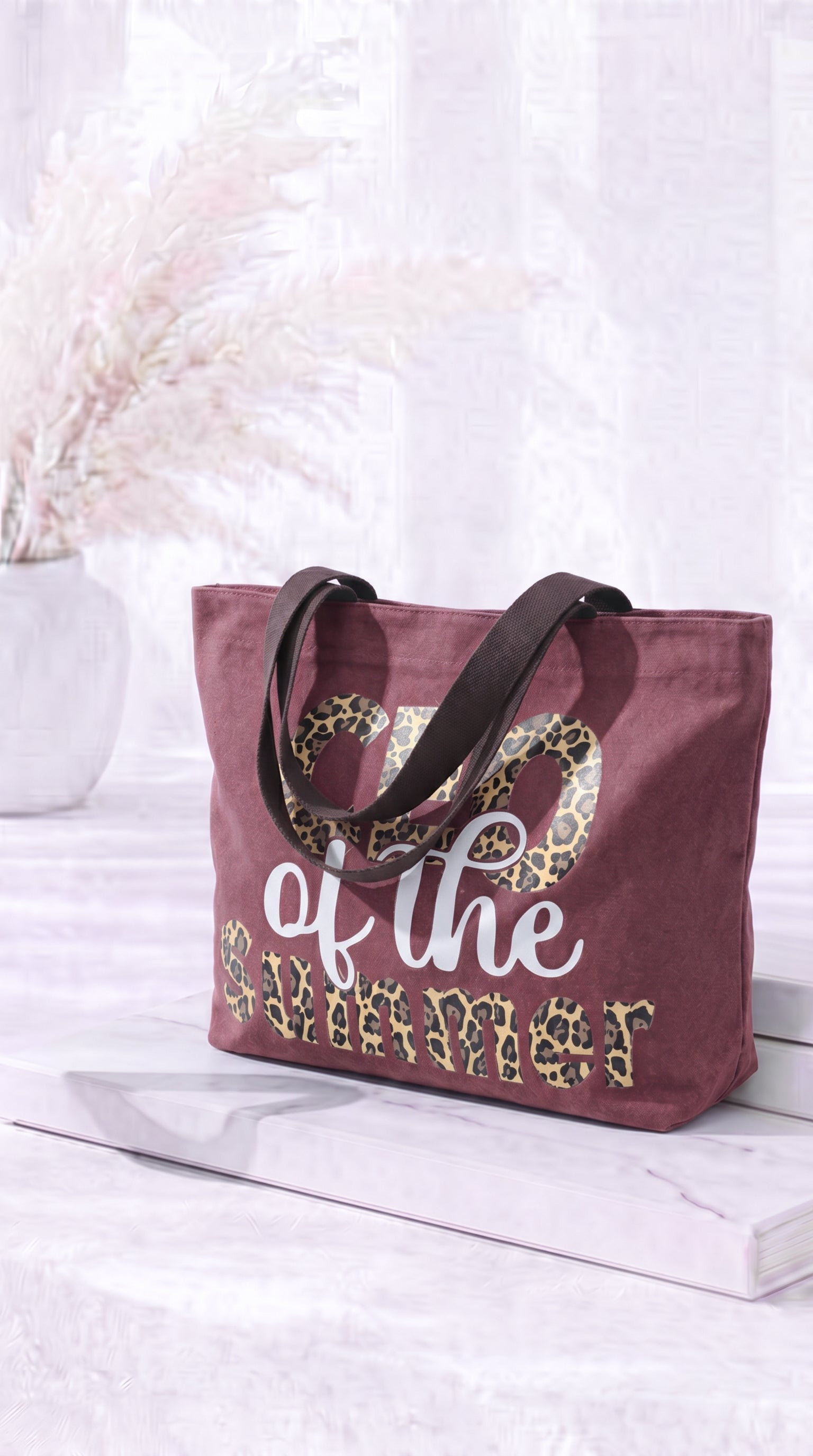 Shopper Power Beach Bag *Bordaux*