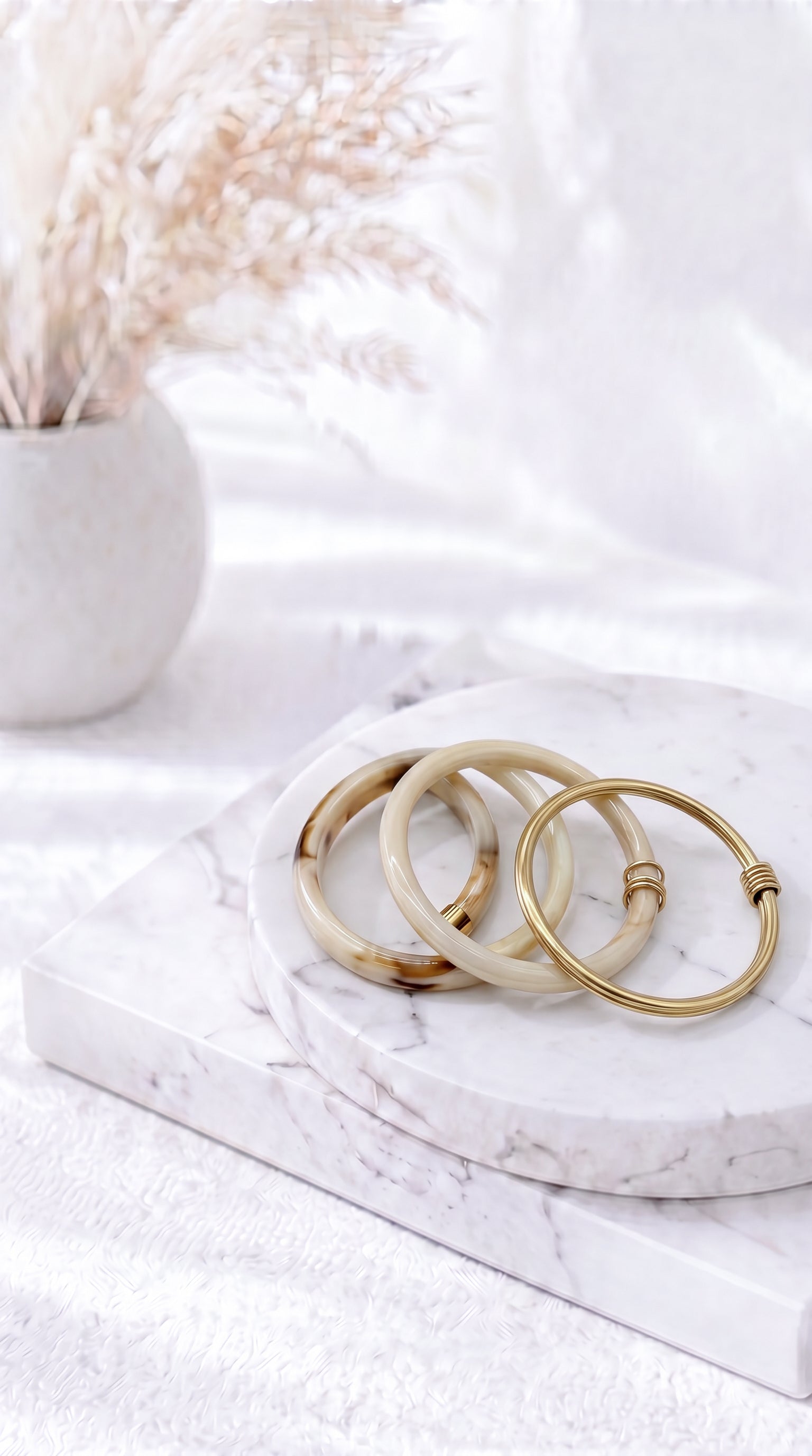 Armreif Set Soft Harmony Glam *Beige*