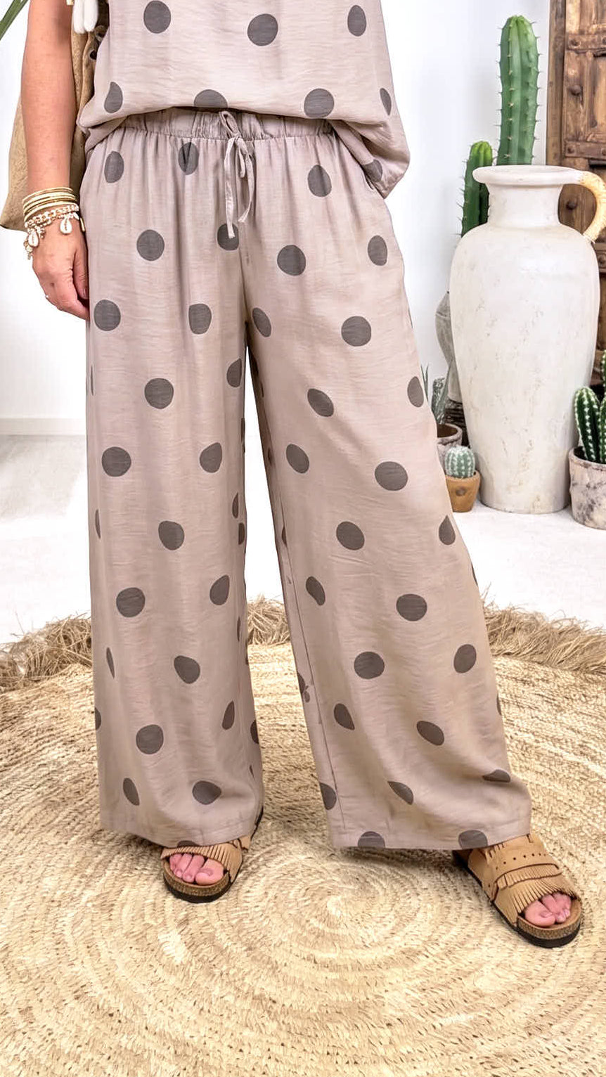 Weite Hose Saltflat *Taupe*