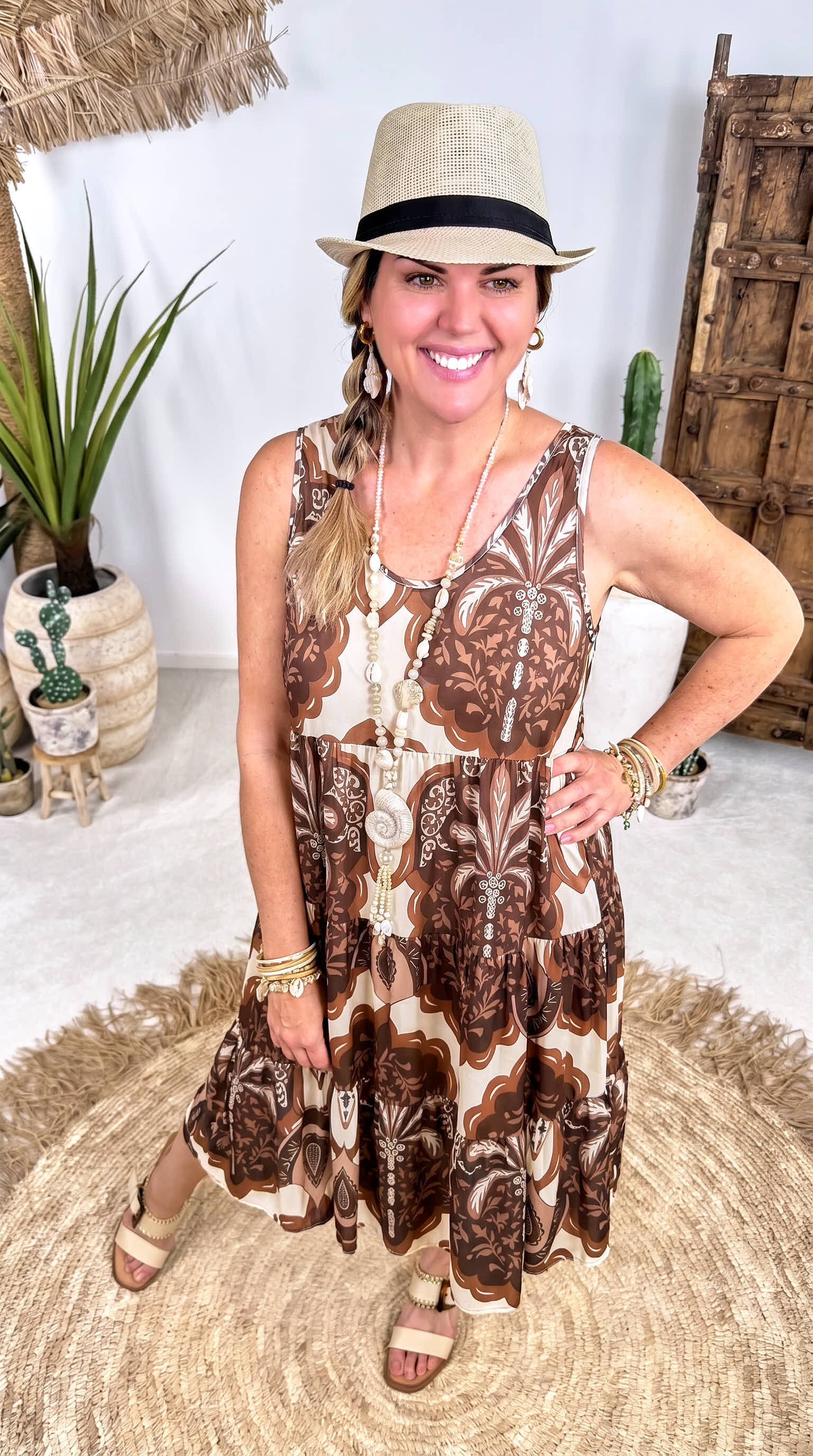 Tunika Kleid Sirene *Schoko*