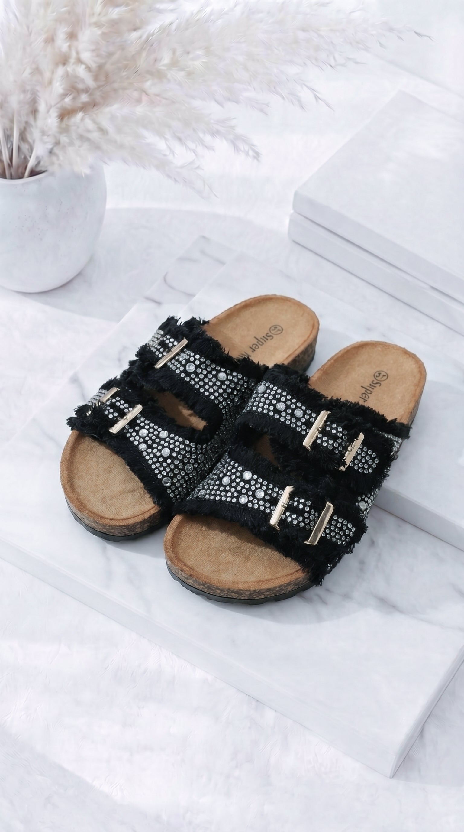 Sandale Malibu Shine *Schwarz*