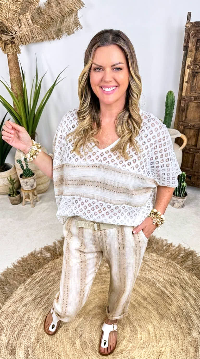 Hose Sandrina *Beige*