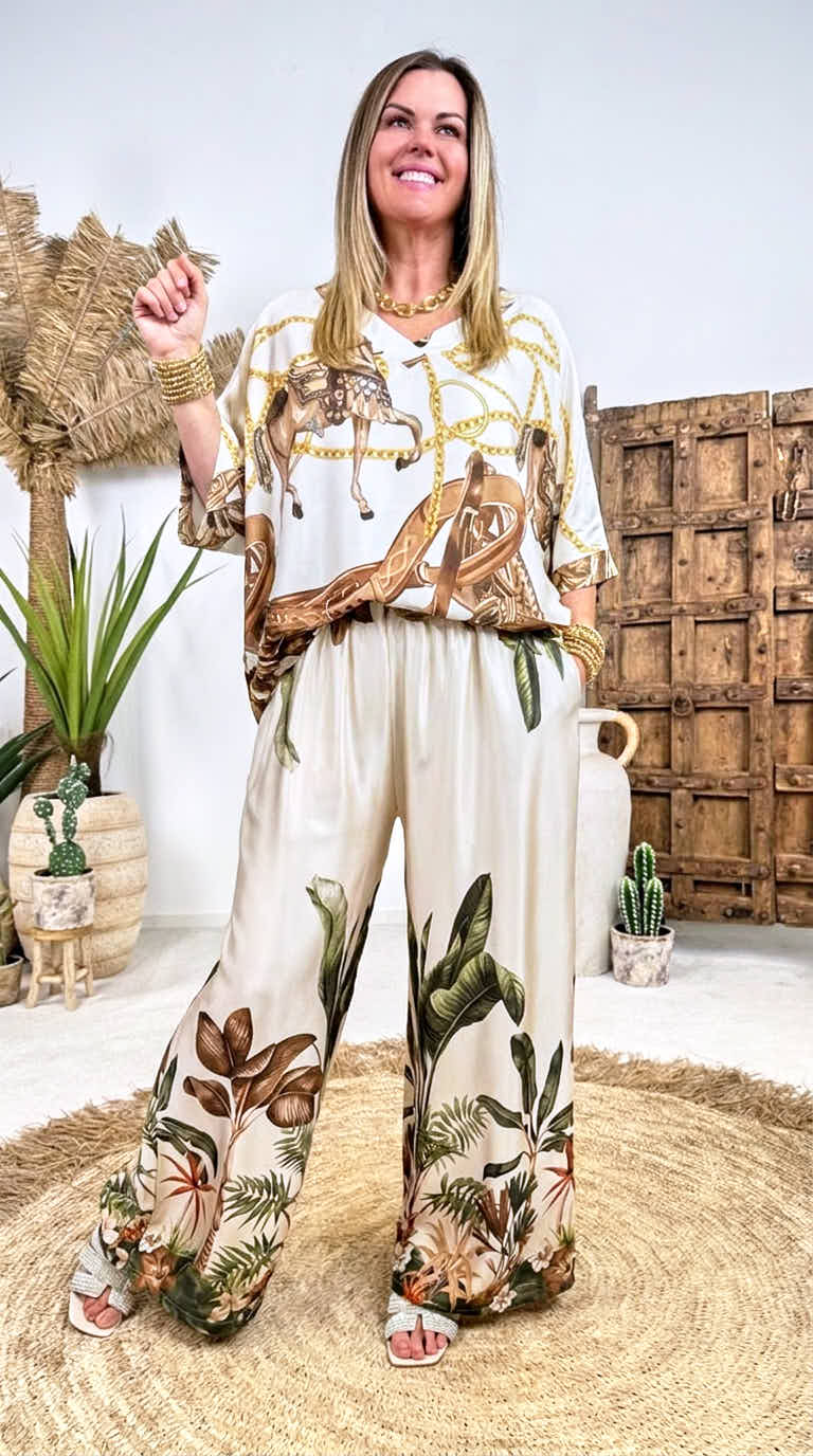 Blusenshirt Palace Vibes *Creme*