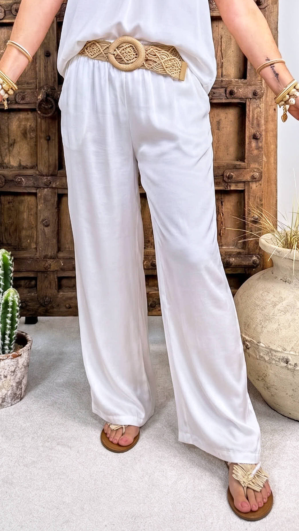 Weite Hose Soft Comfort *Beige*