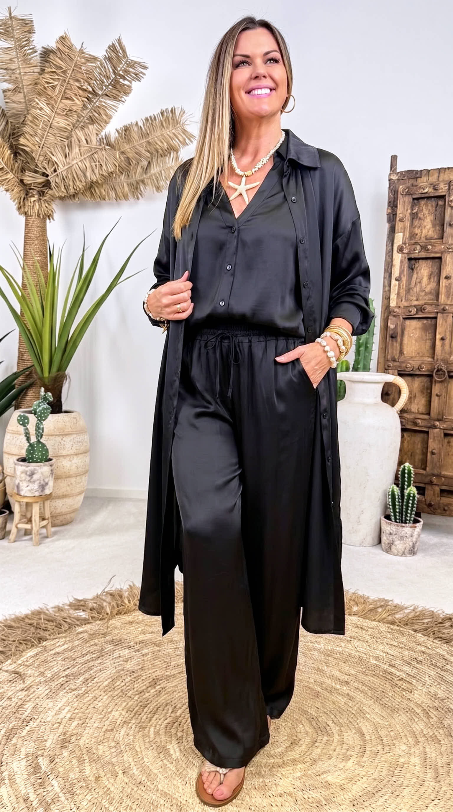 Long-Bluse Casual Weekend *Schwarz*