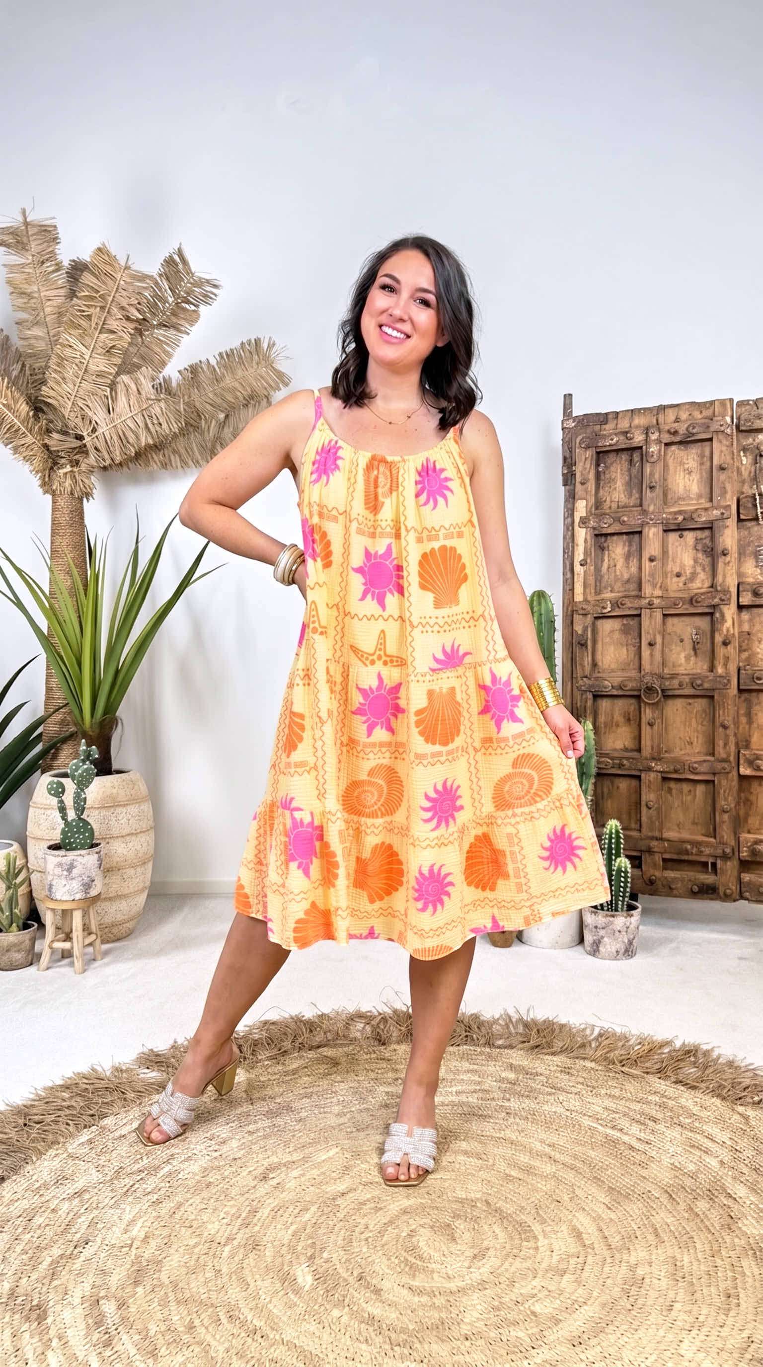 Kleid Tropic Shell